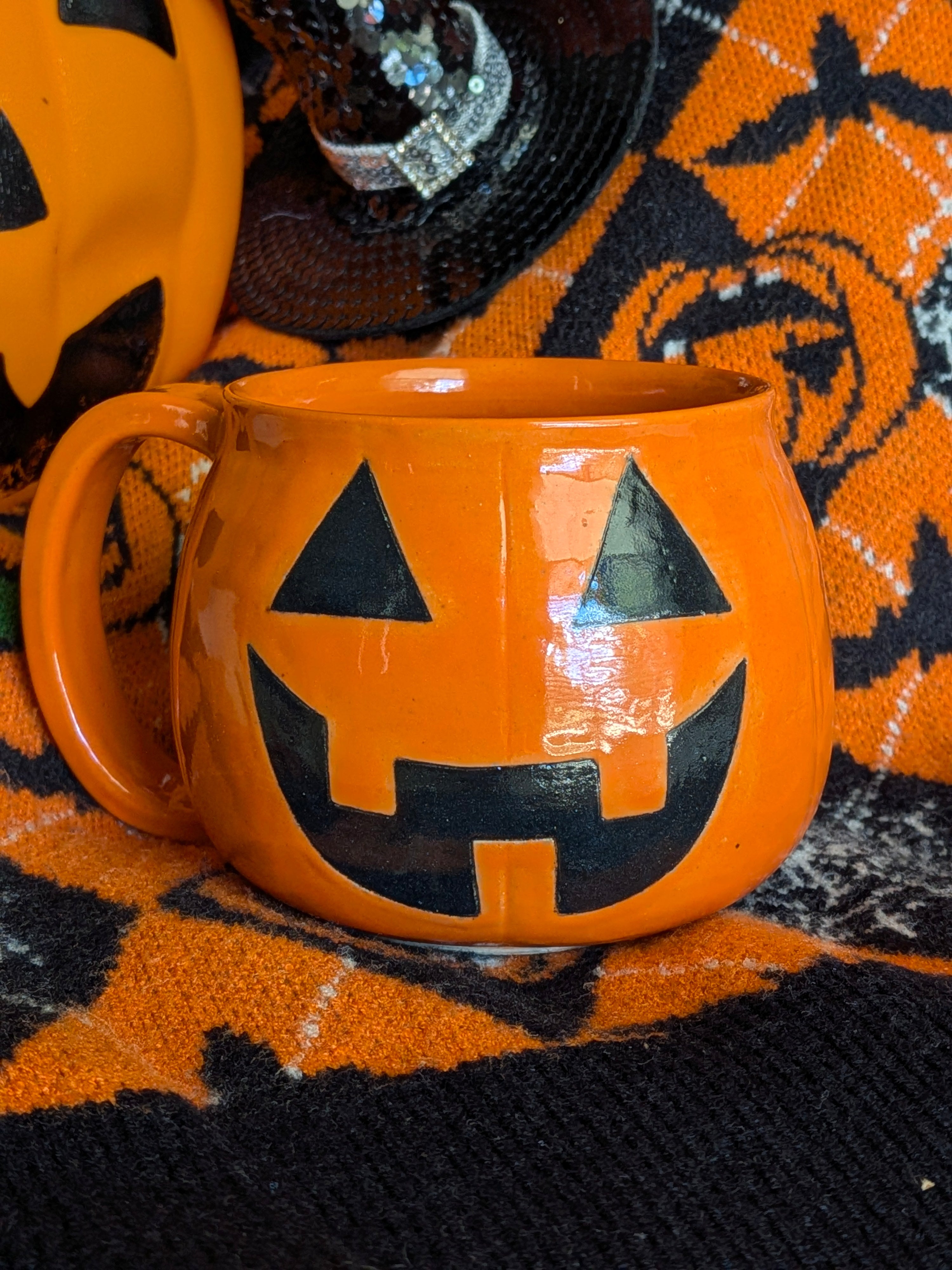 Jack-O-Lantern Mugs
