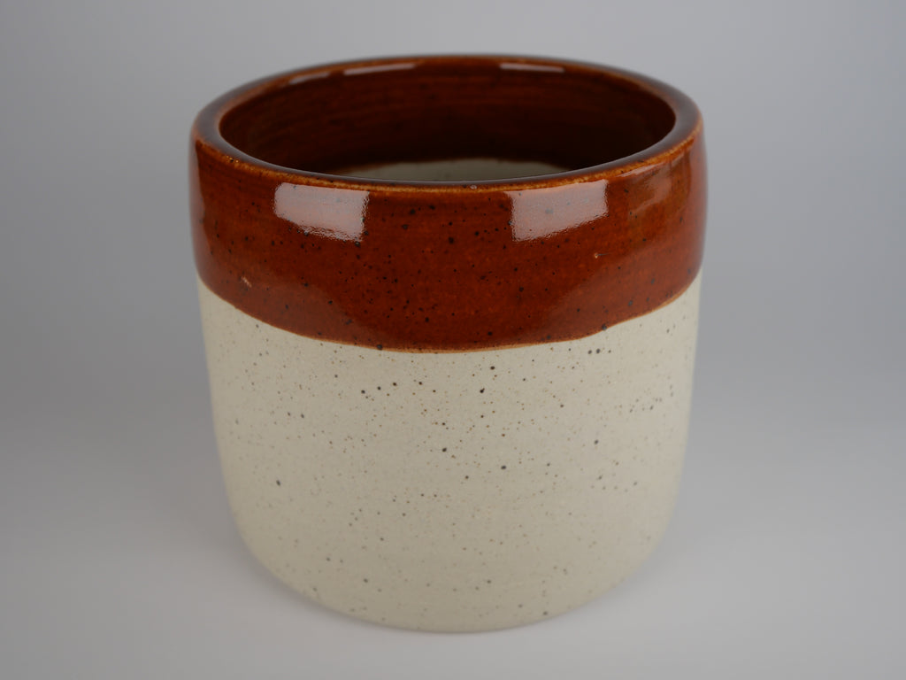 Red Rim Planter 1