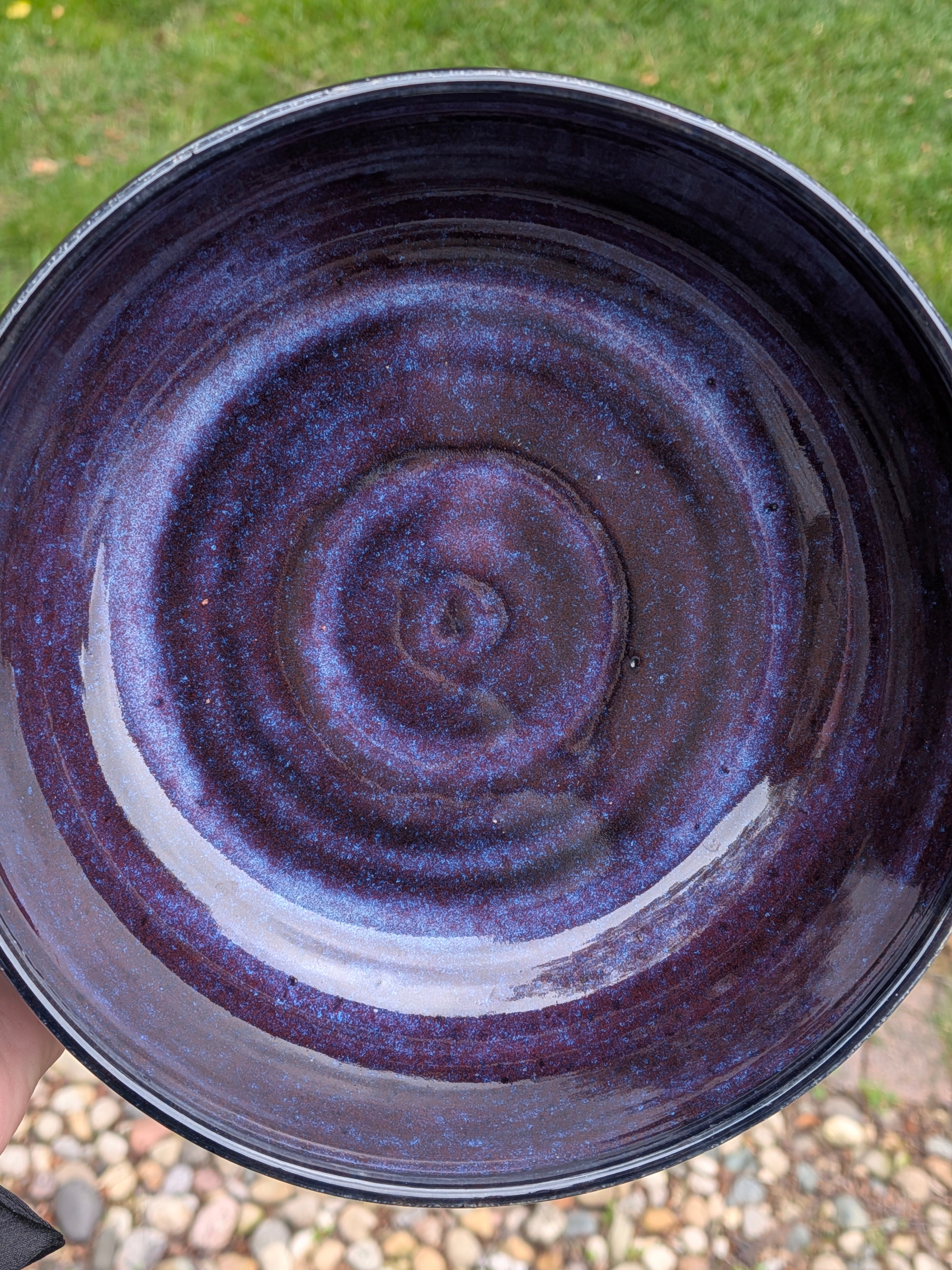 Cosmic Purple Bowl