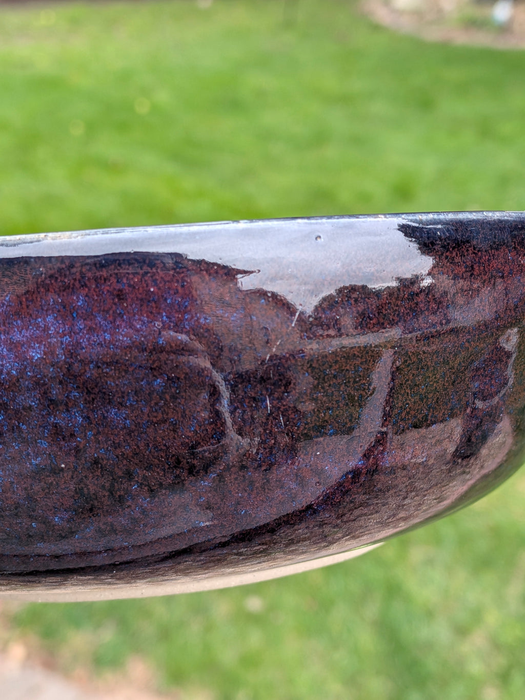 Cosmic Purple Bowl