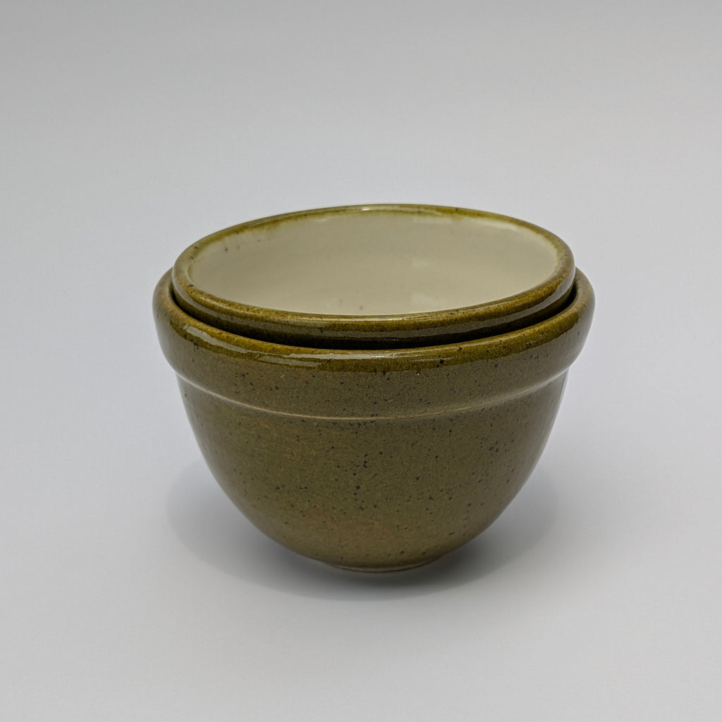 Speckle Olive Seasoning bowls