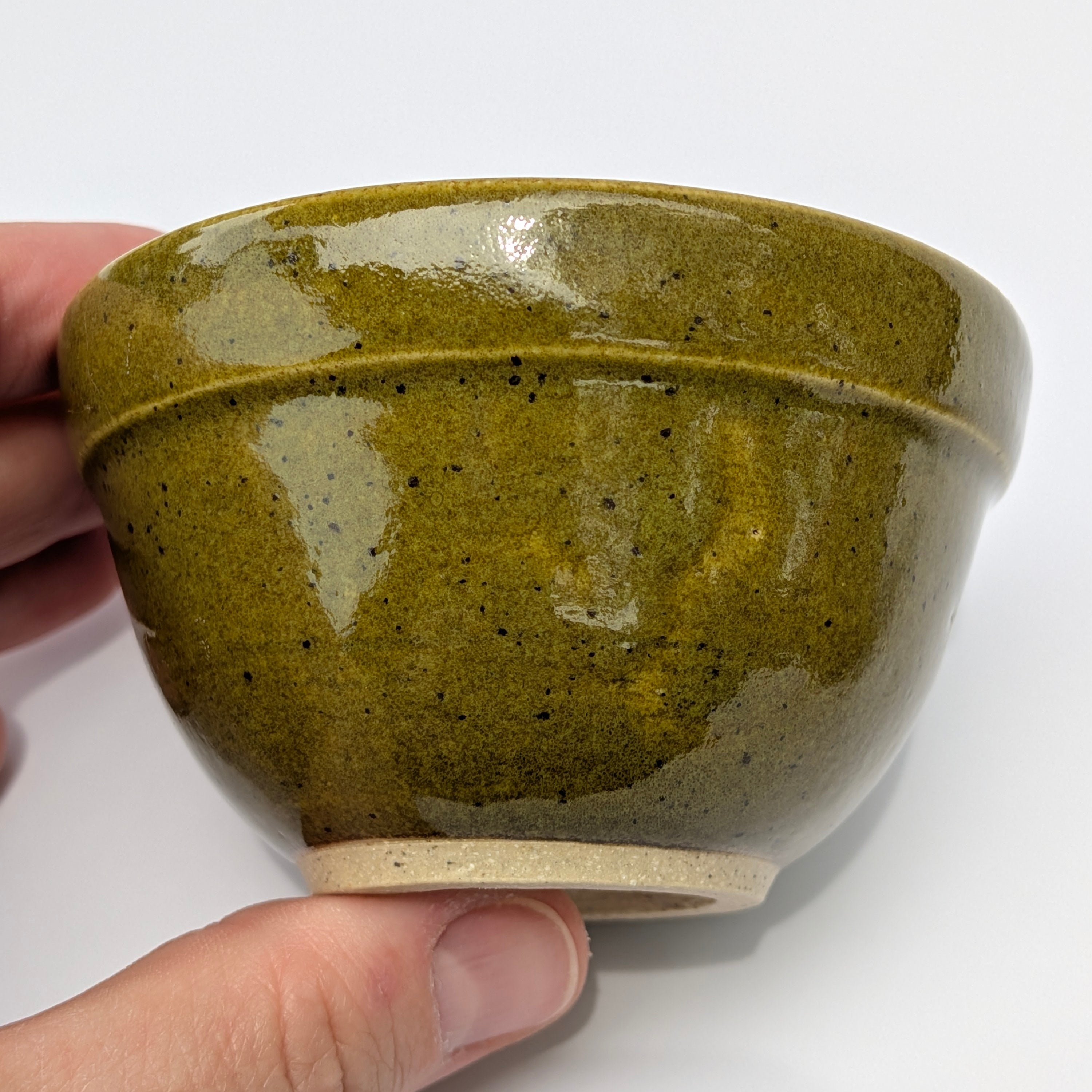 Speckle Olive Seasoning bowls