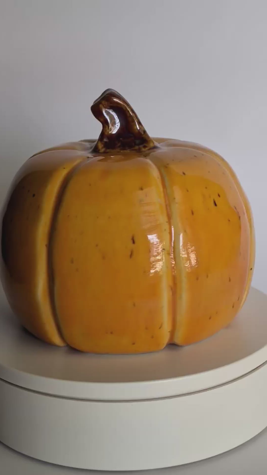 Large Orange Pumpkin
