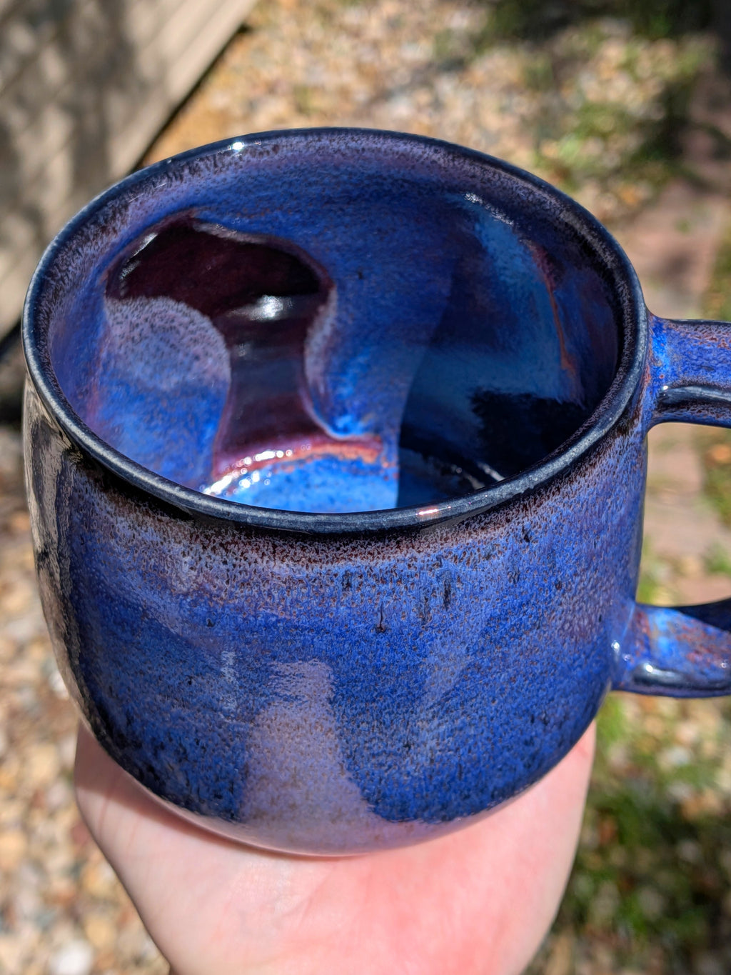Vibrant Blue Mug 6