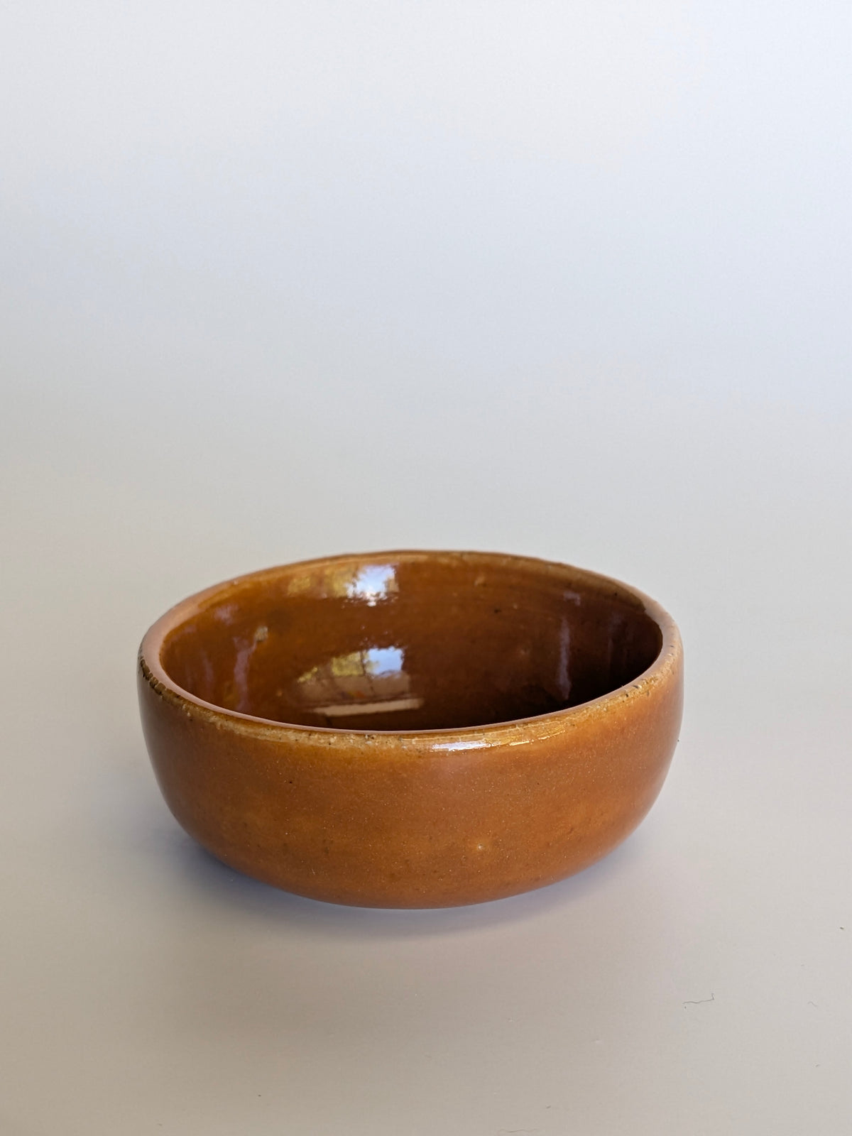 Tiny Pumpkin Orange Bowl