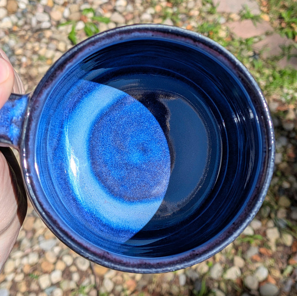 Vibrant Blue Mug 4
