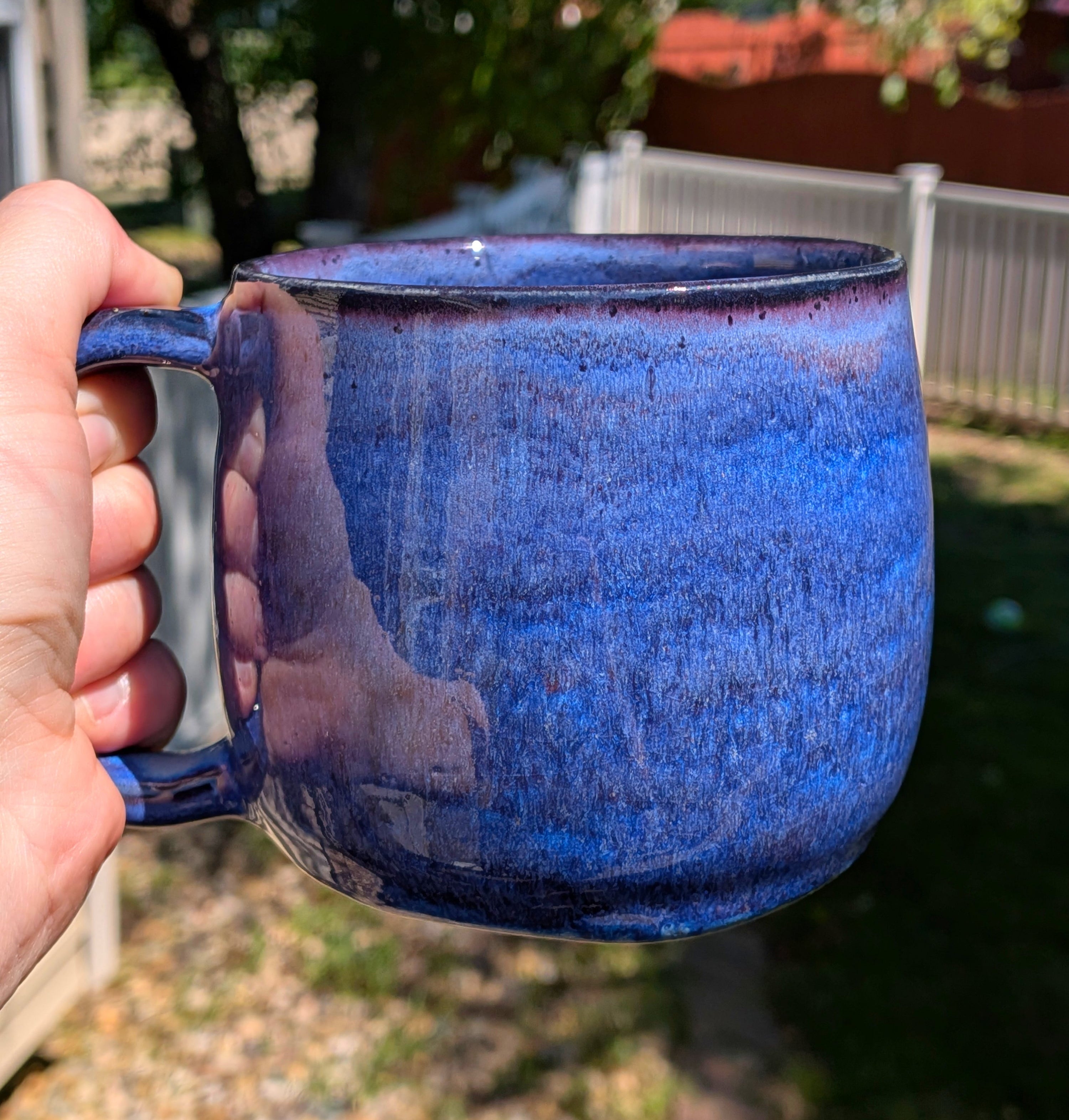 Vibrant Blue Mug 5