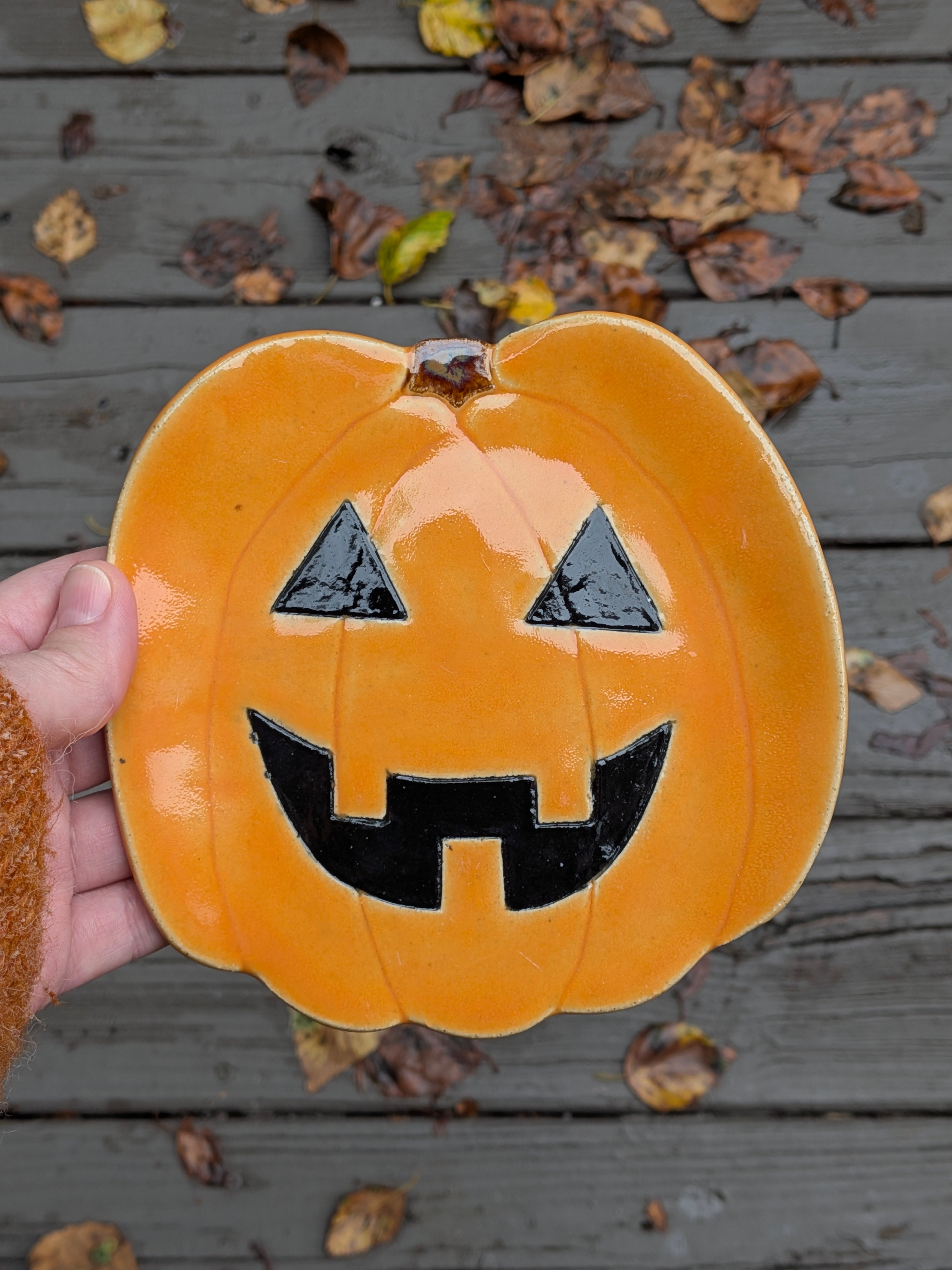 Jack-O-Lantern Spoon Rest 5