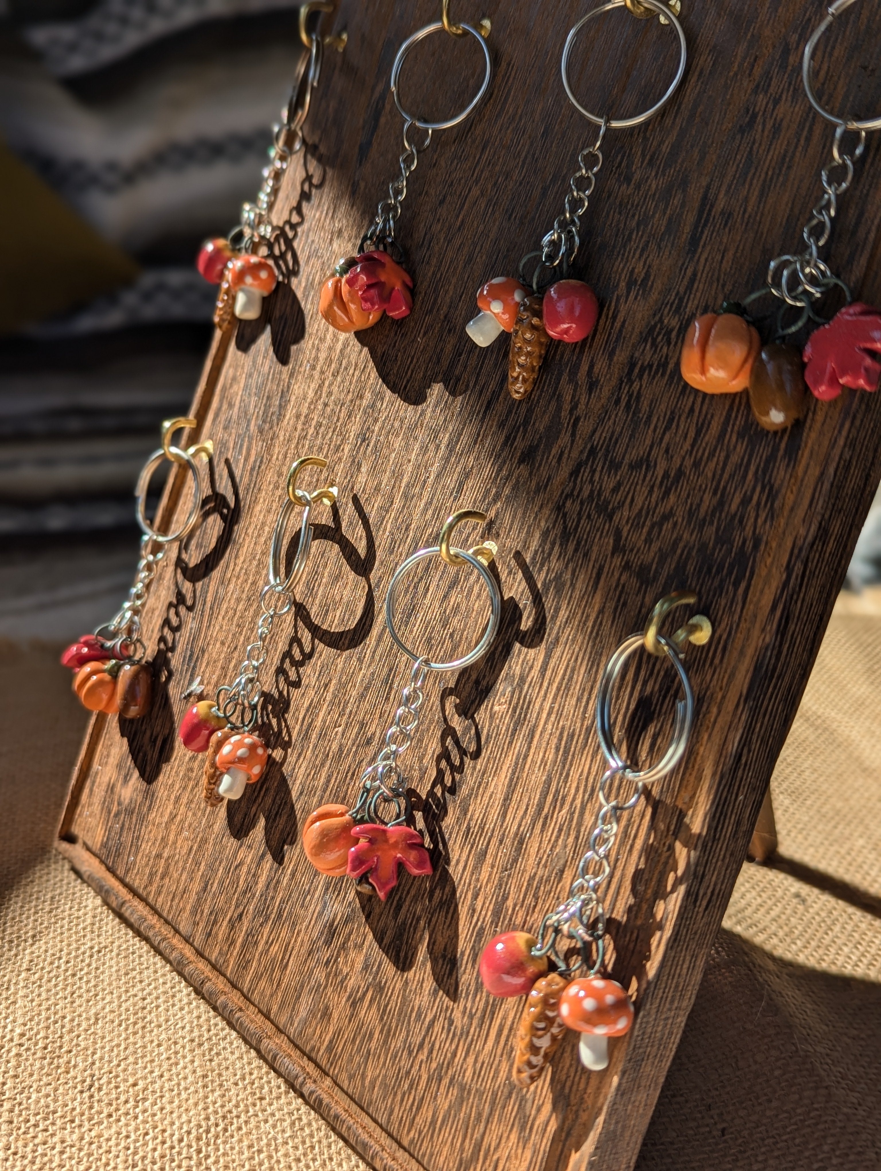 Pumpkin Bag Charm