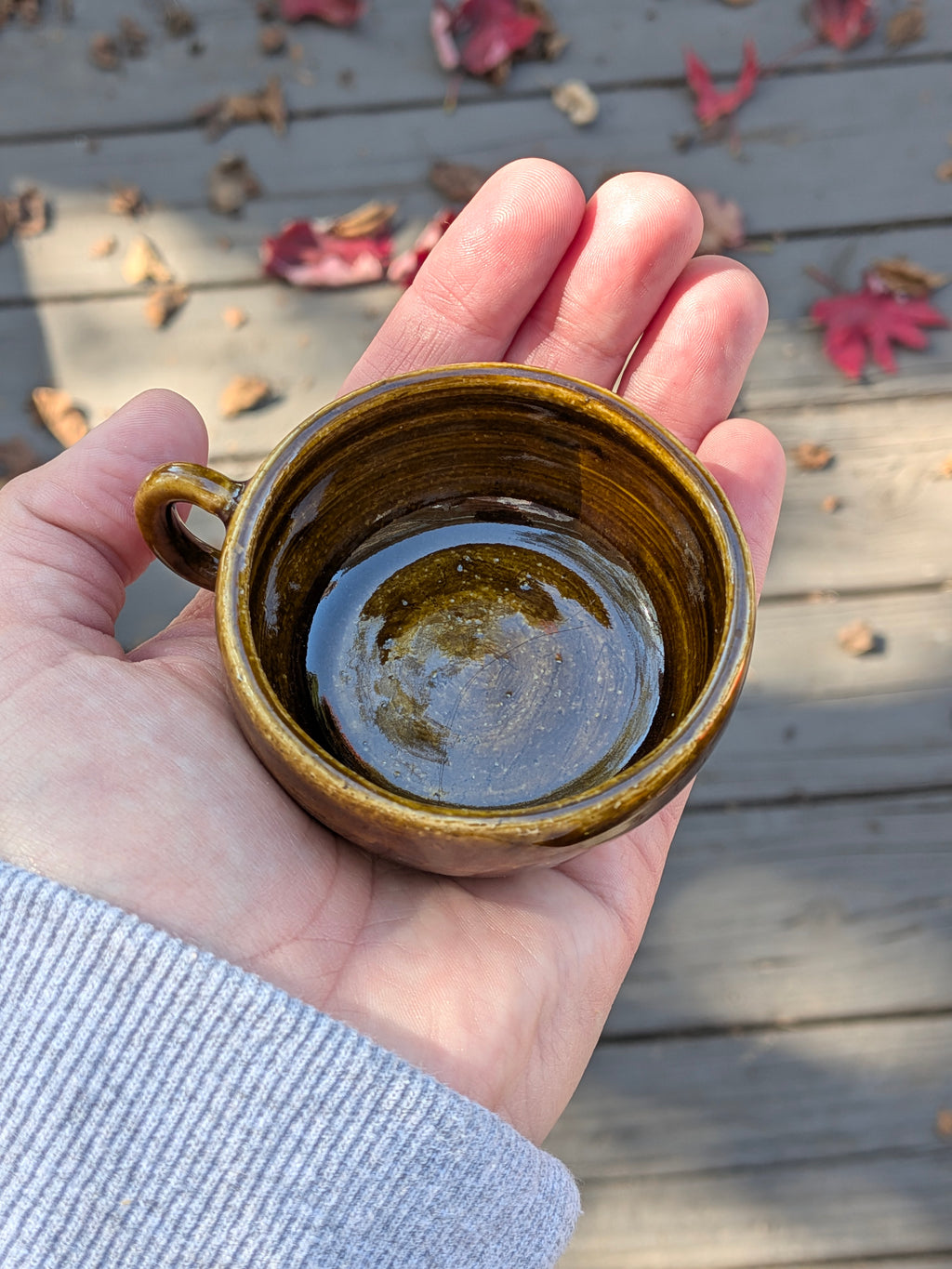 Tiny Brown Mug