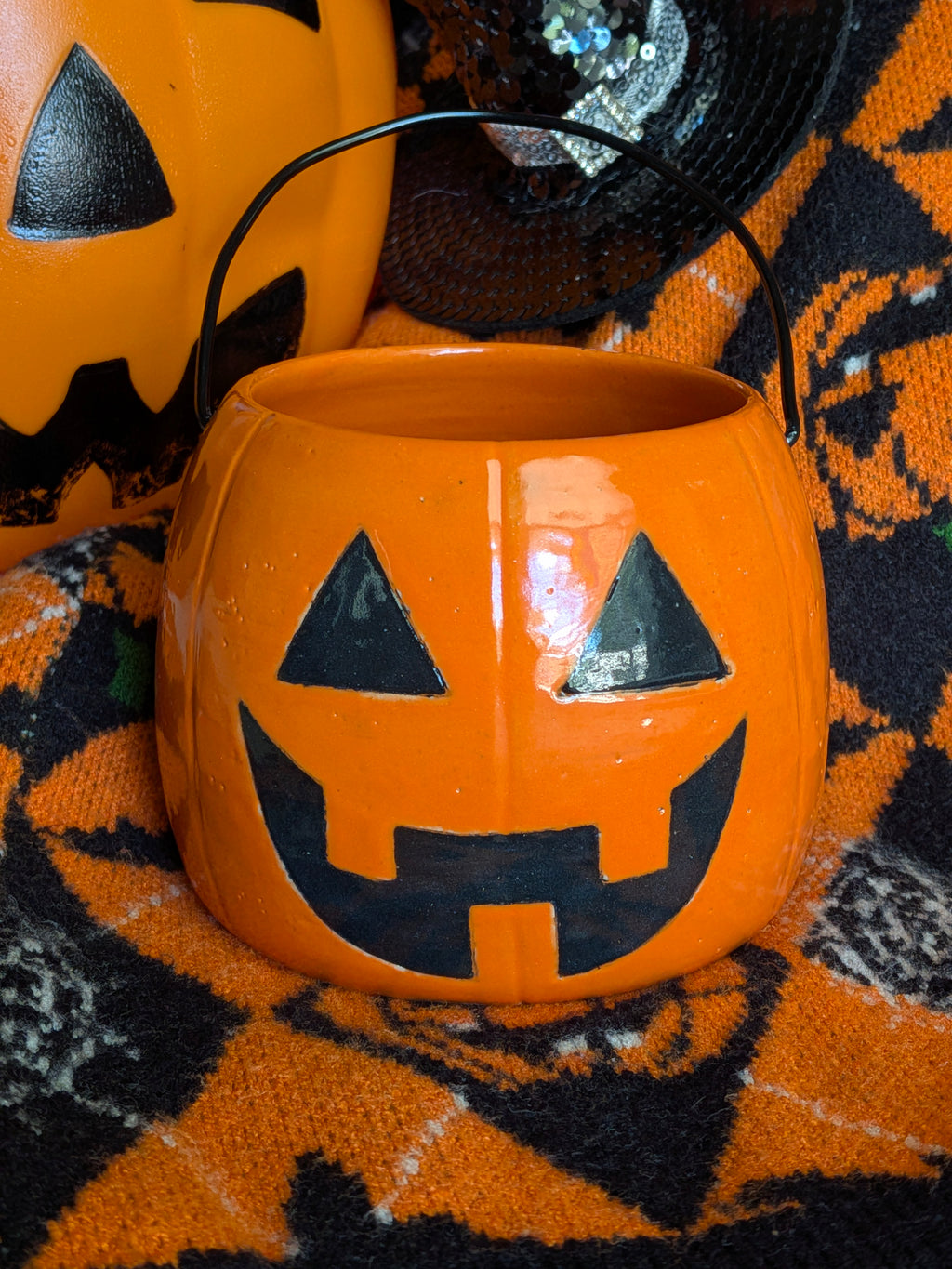 Jack-O-Lantern Trick or Treat Pail 1