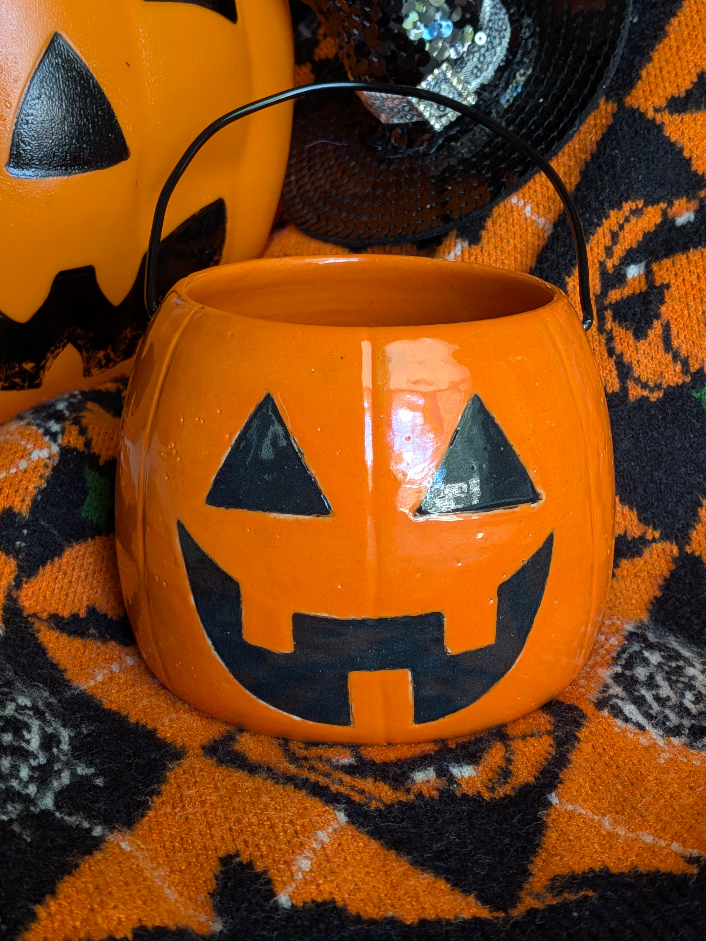 Jack-O-Lantern Trick or Treat Pail 1