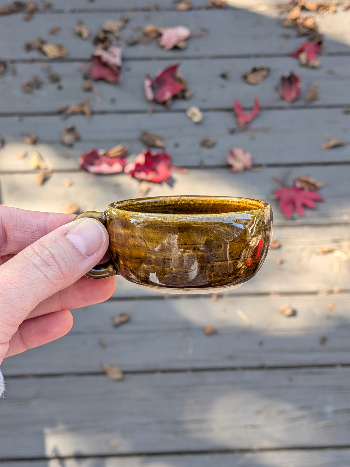 Tiny Brown Mug
