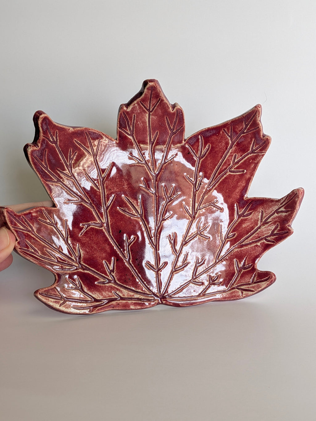 Maple Leaf Spoon Rest 1