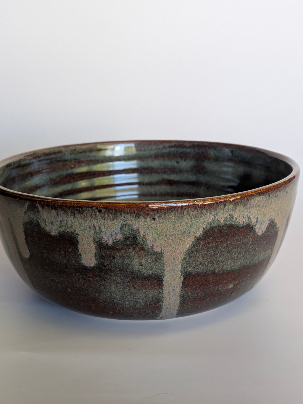 Iron Luster Drip Bowl
