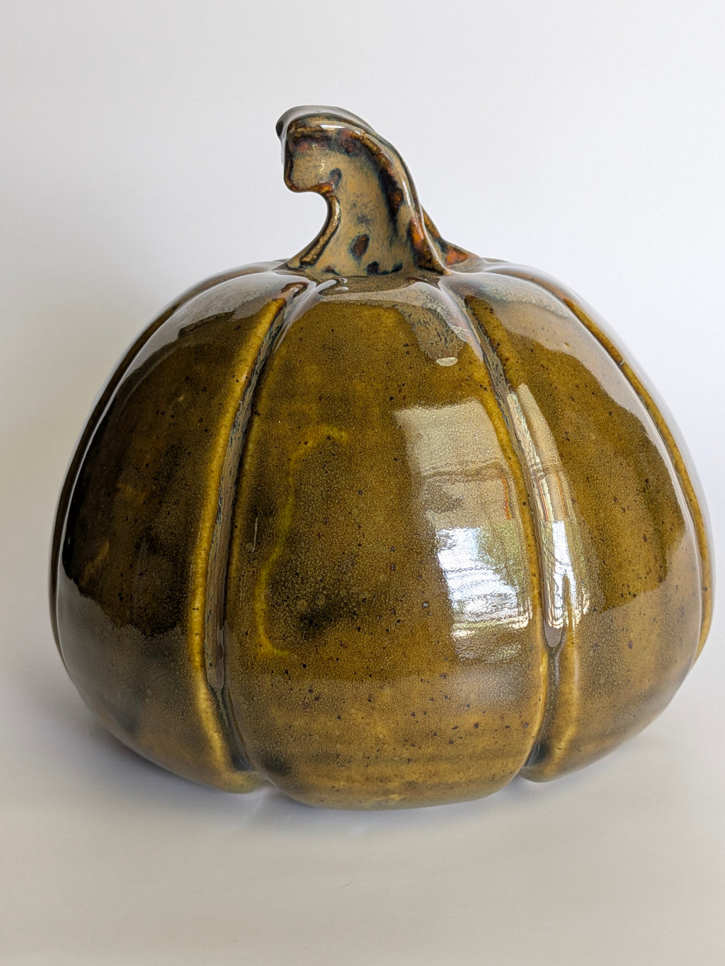 Large Dark Green Pumpkin
