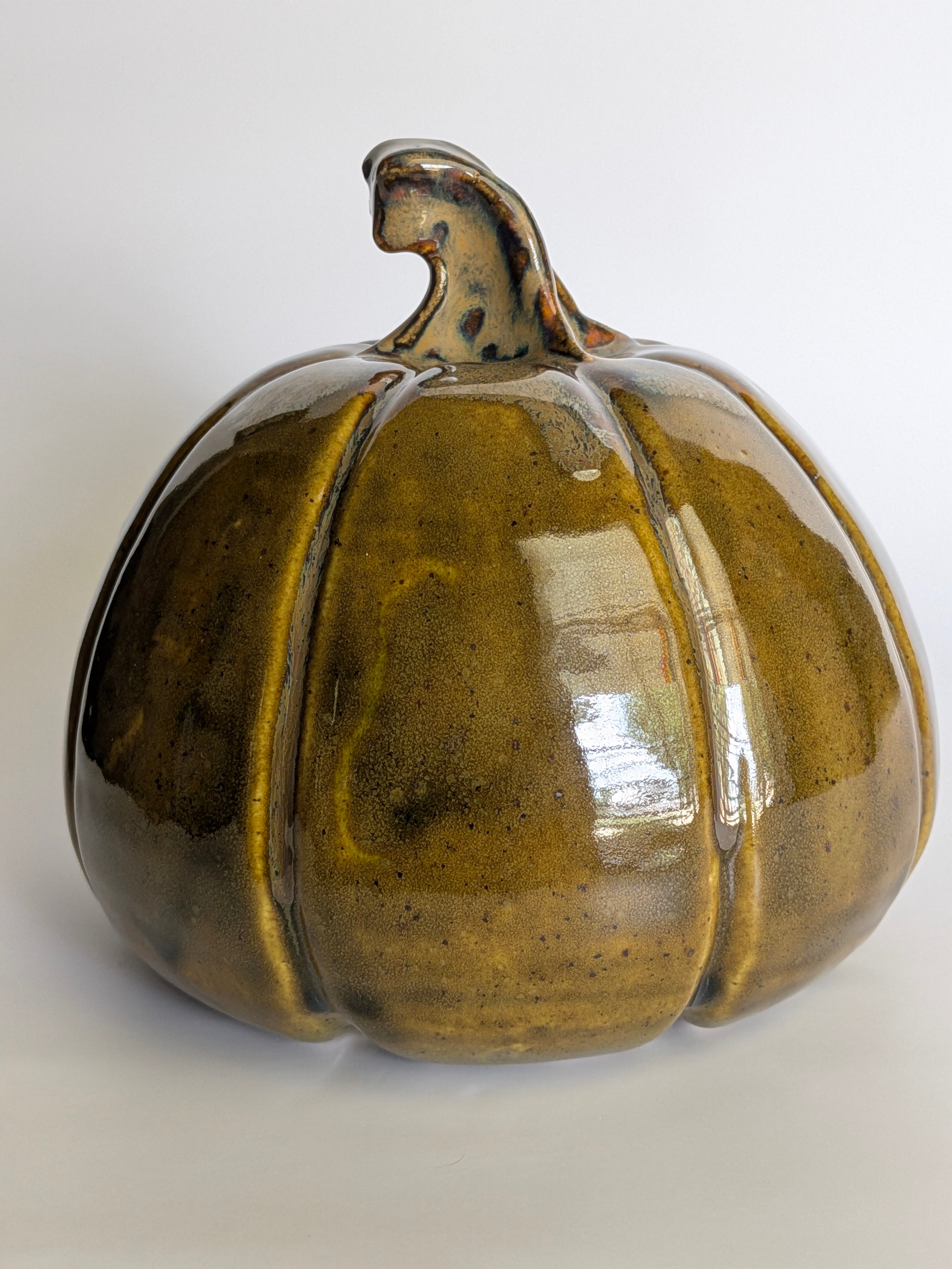 Large Dark Green Pumpkin