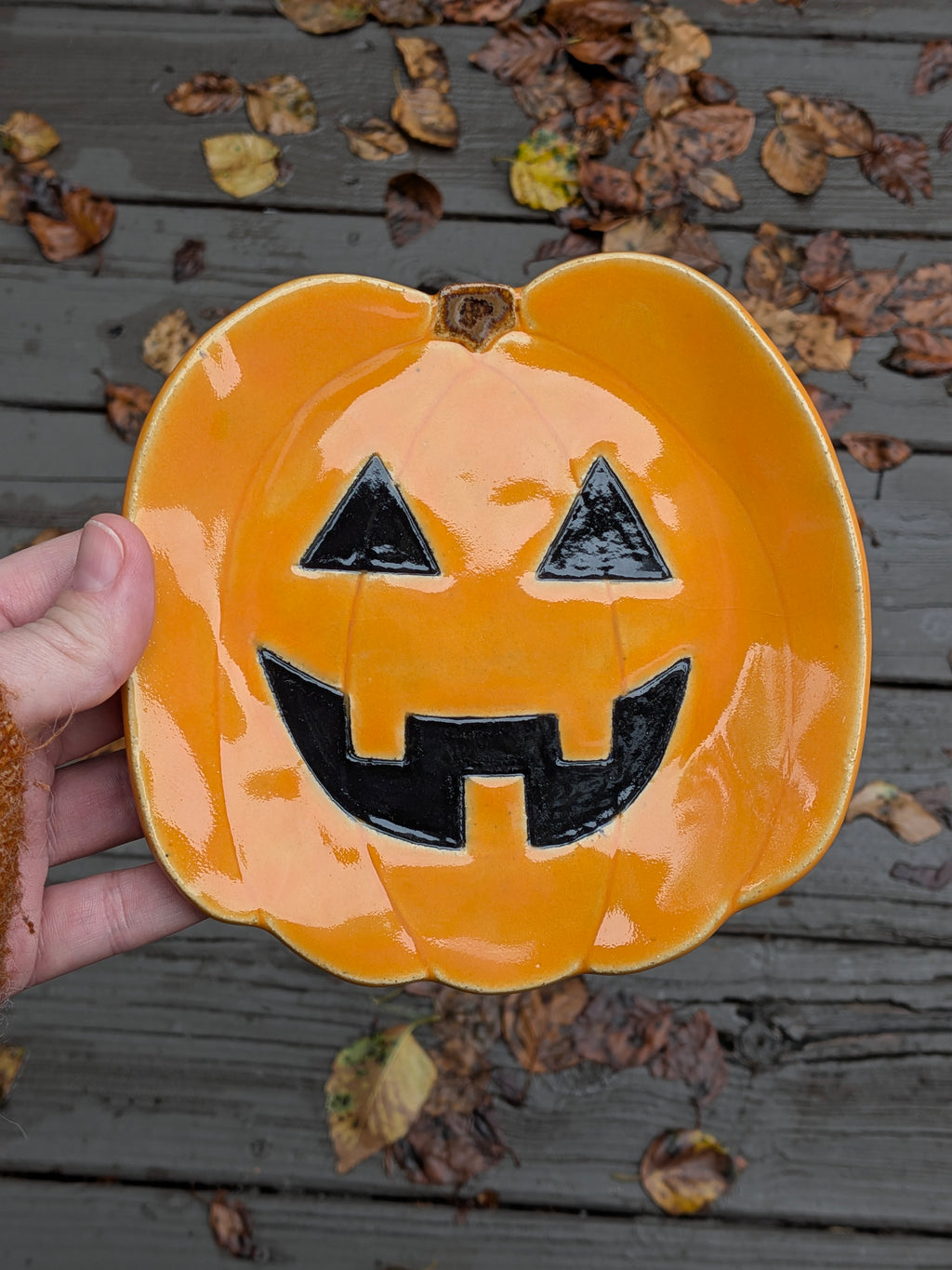 Jack-O-Lantern Spoon Rest 3