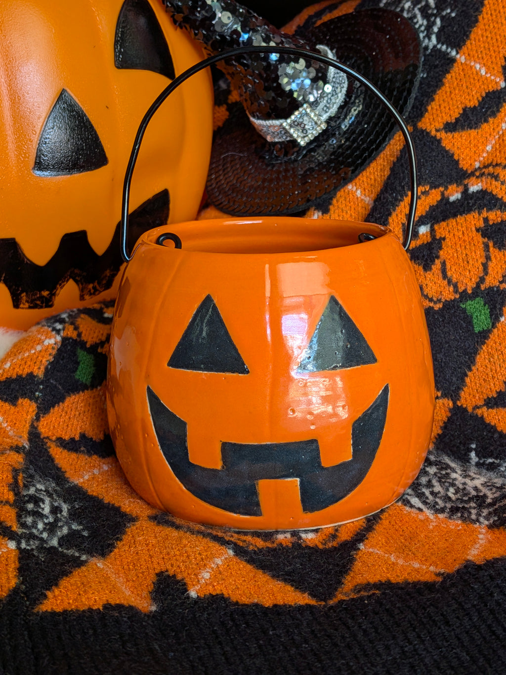 Jack-O-Lantern Trick or Treat Pail 3