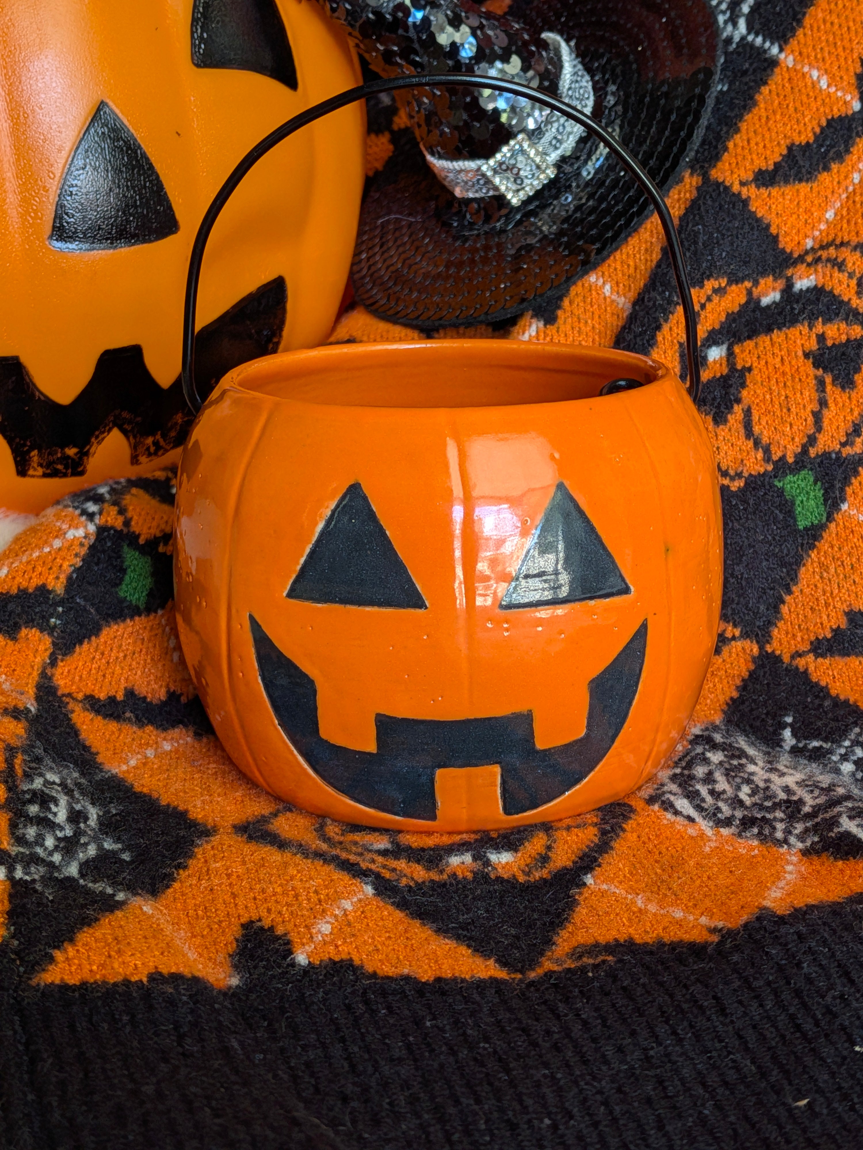 Jack-O-Lantern Trick or Treat Pail 4