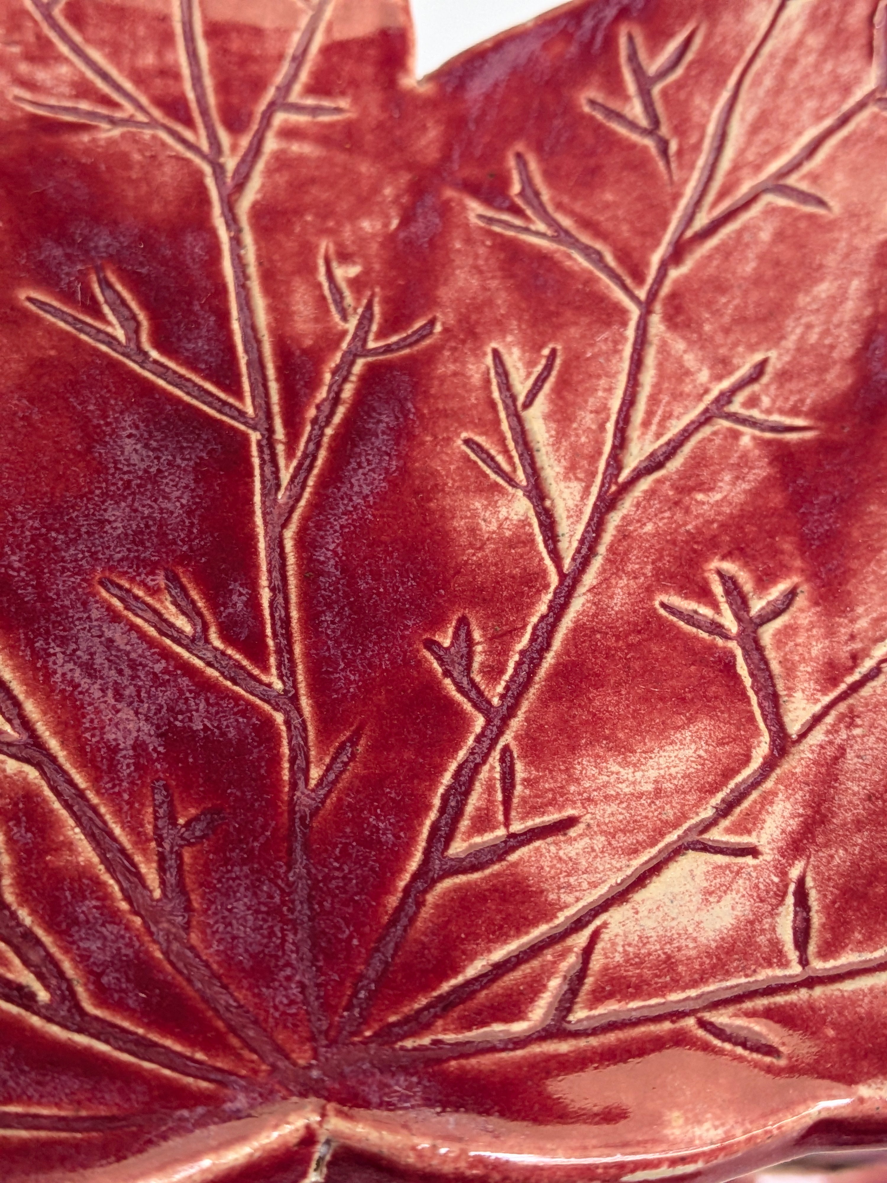 Maple Leaf Spoon Rest 3