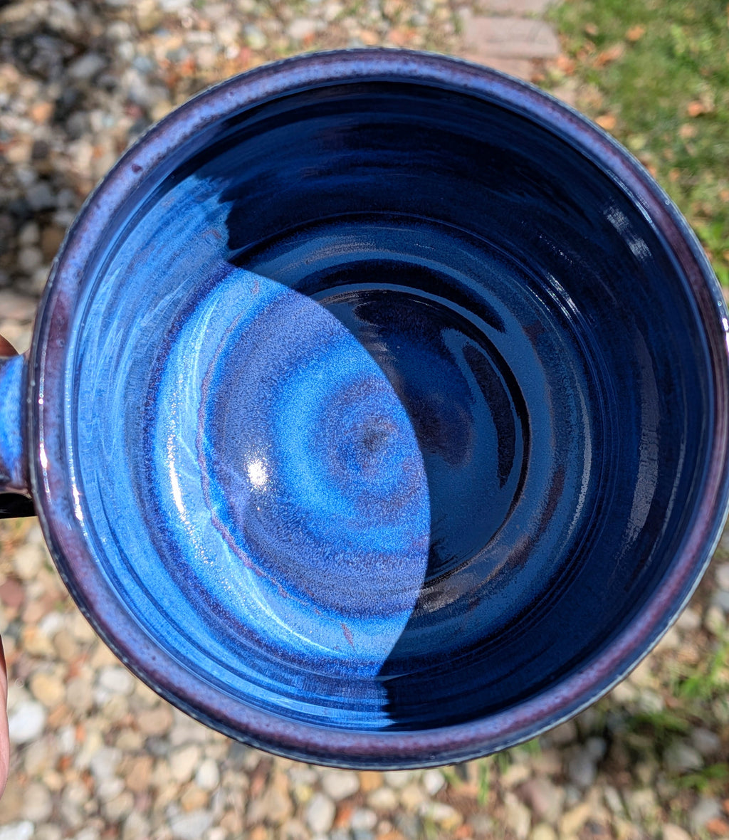 Vibrant Blue Mug 3