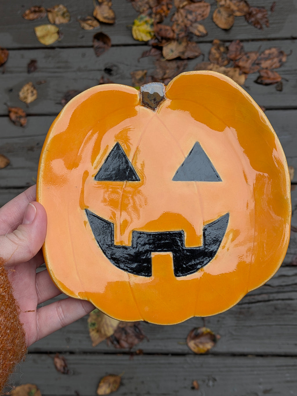Jack-o-lantern Spoon Rest 1