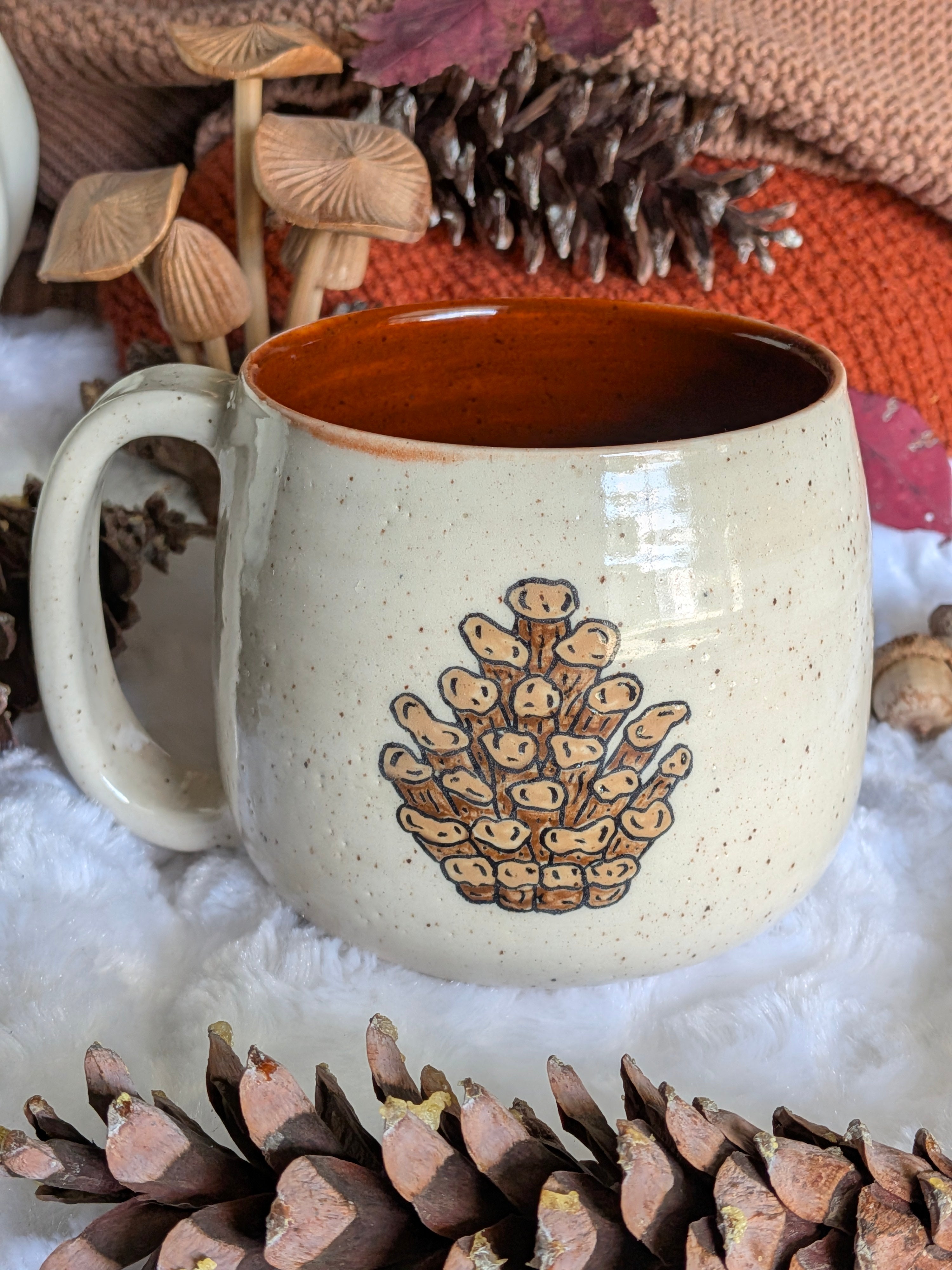 Pinecone Mug 6