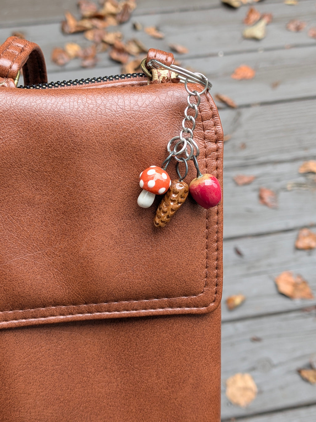 Mushroom Bag Charm