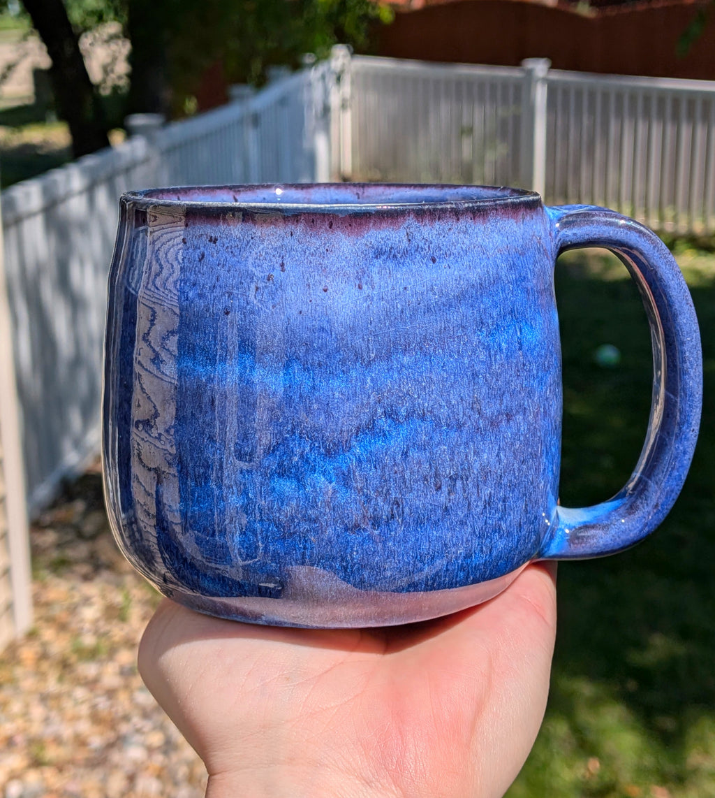 Vibrant Blue Mug 4