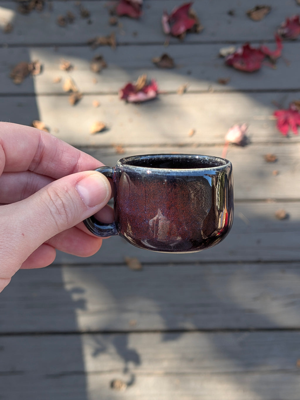 Tiny Cosmic Purple Mug