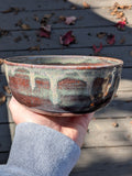 Iron Luster Drip Bowl