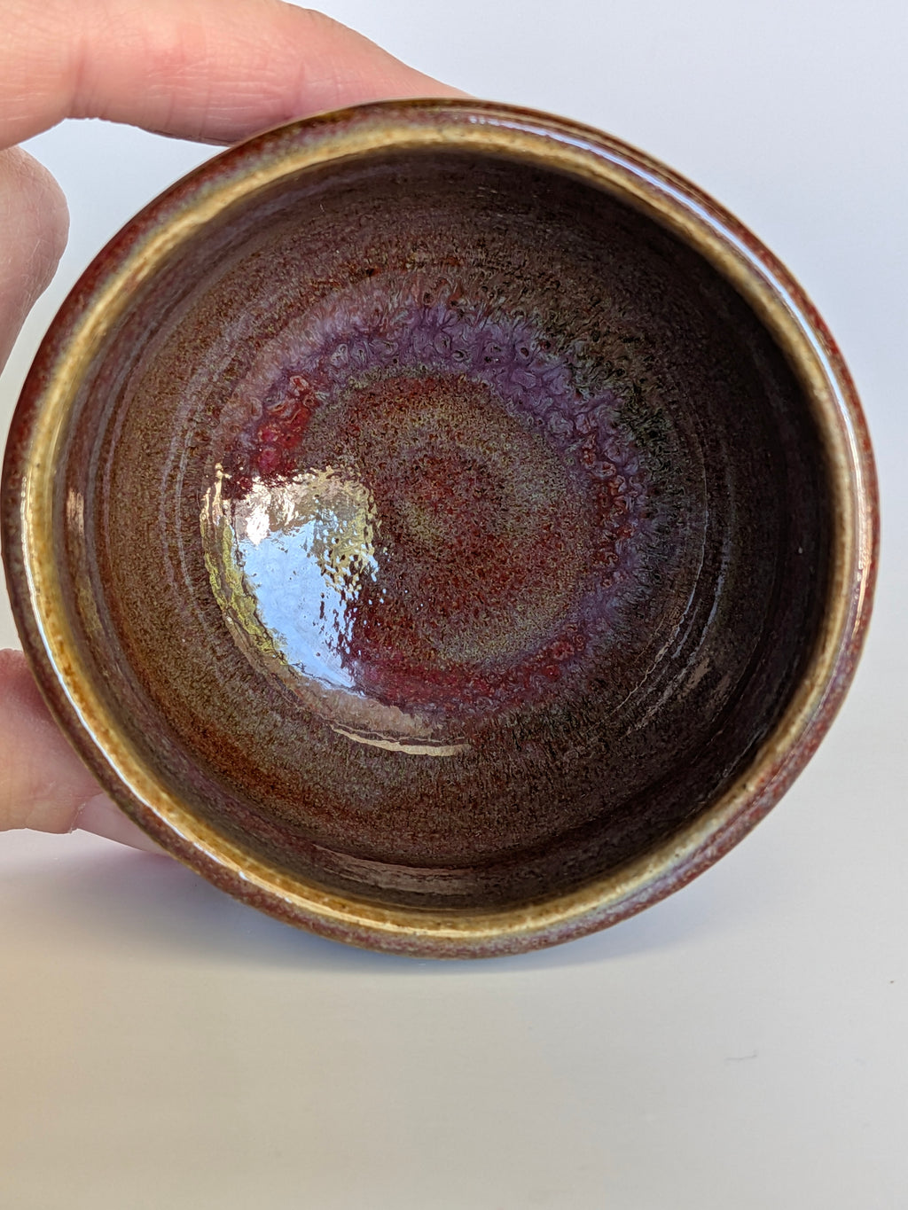 Small Autumn Red Bowl
