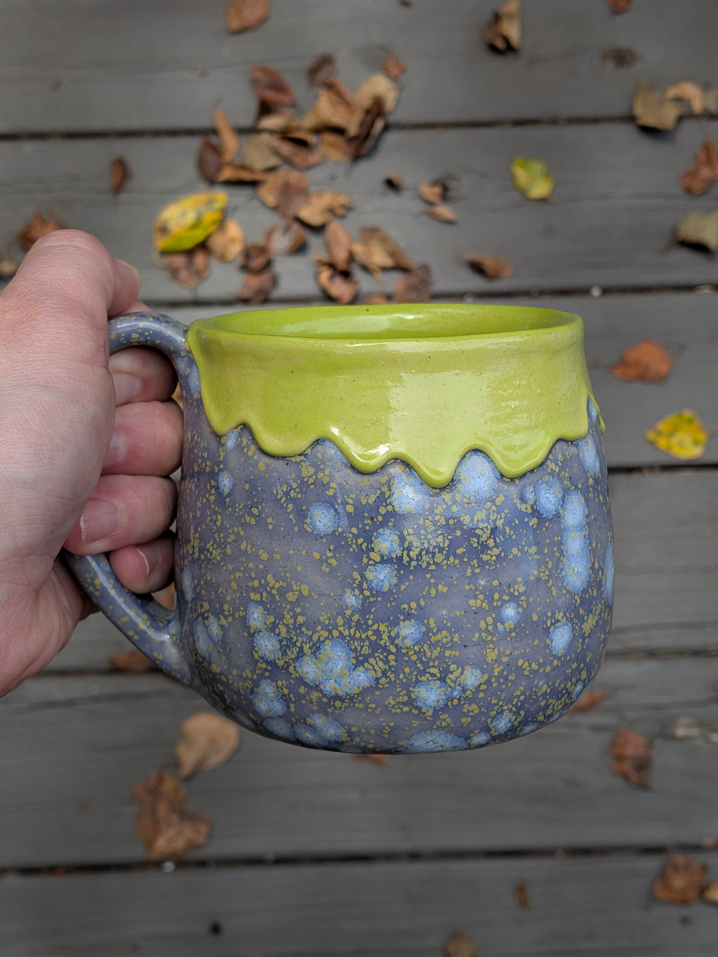 Periwinkle Cauldron Mug 2