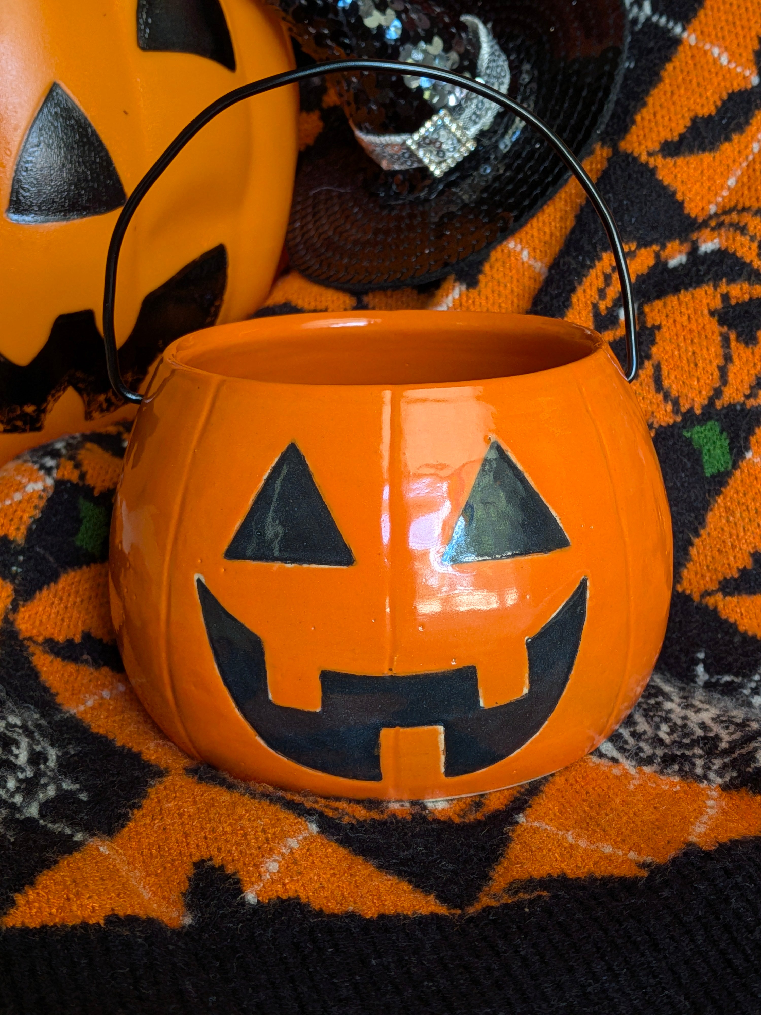 Jack-O-Lantern Trick or Treat Pail 5