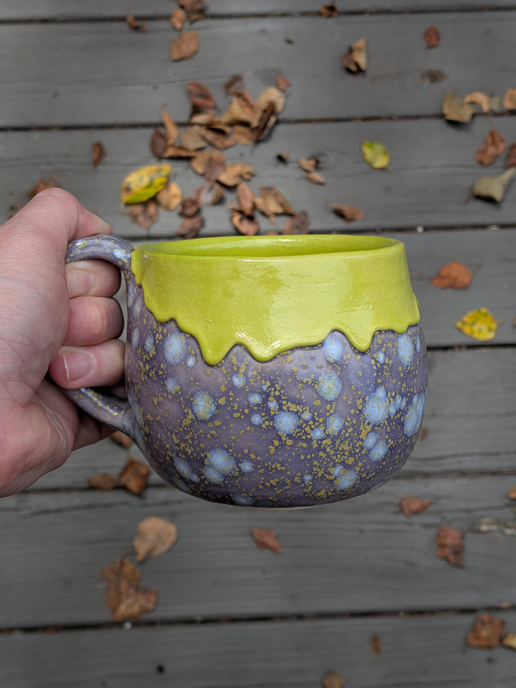 Periwinkle Cauldron Mug 5