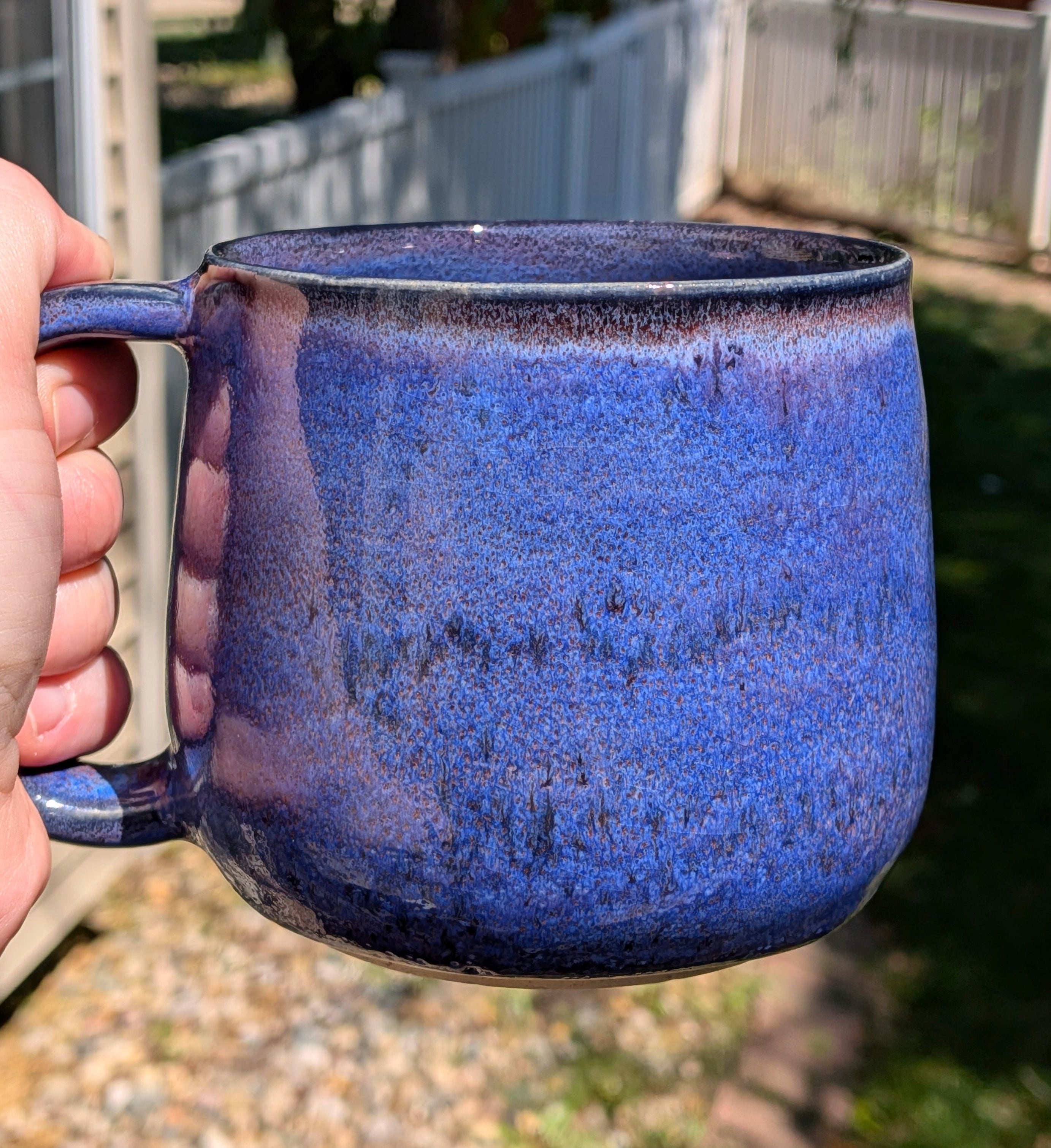 Vibrant Blue Mug 6