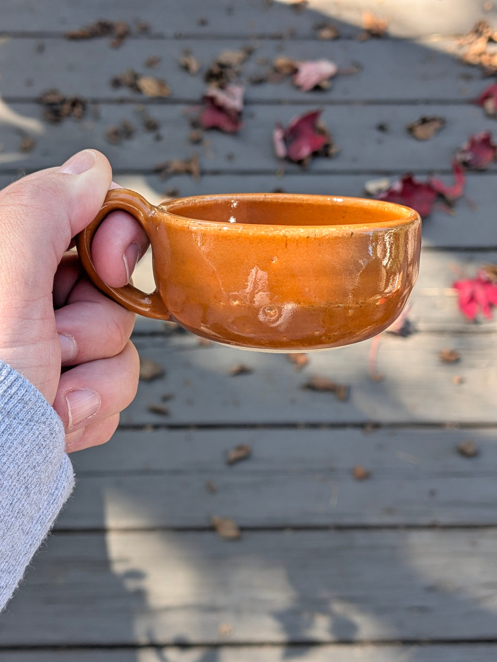 Tiny Pumpkin Orange Mug