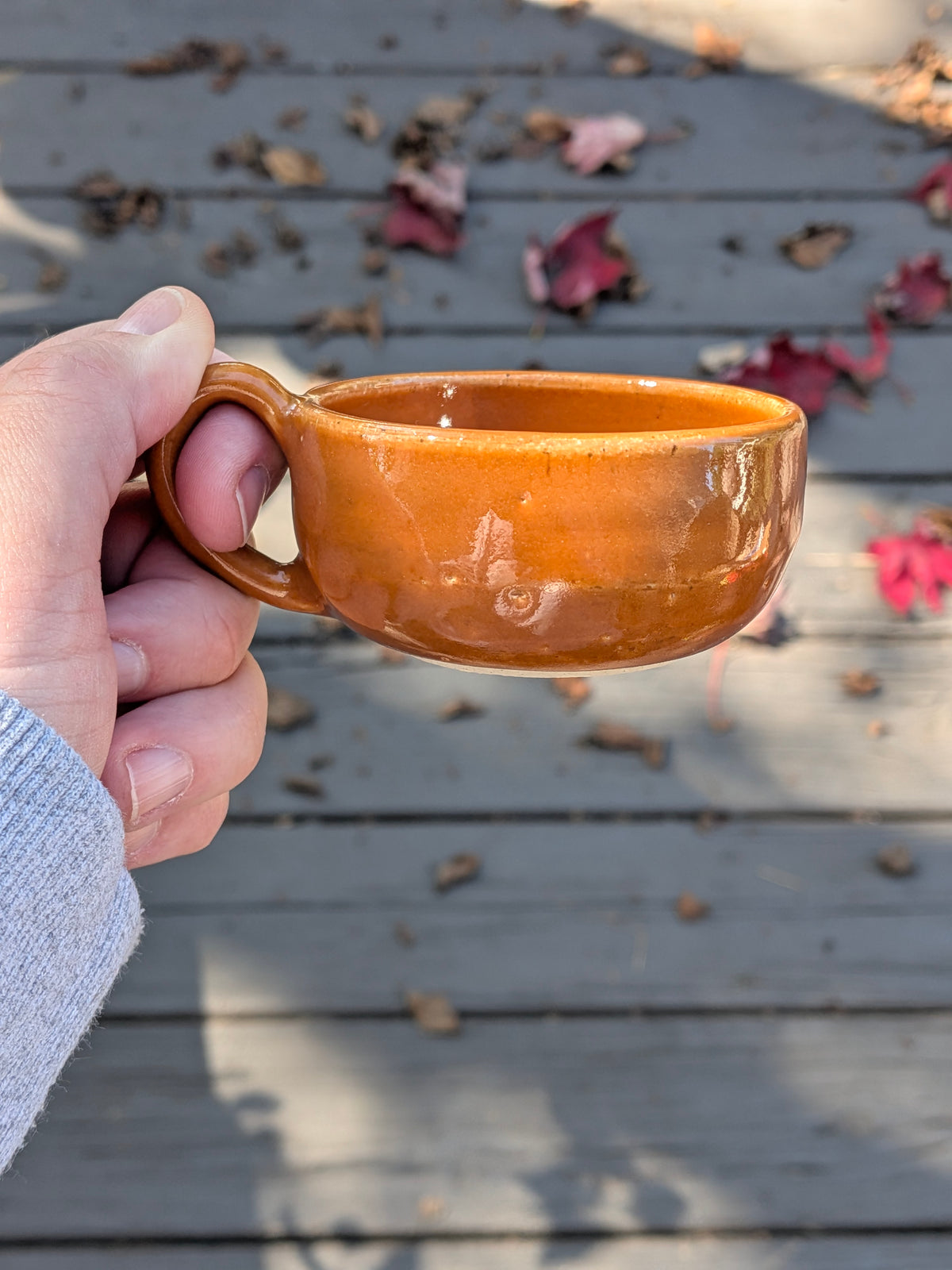 Tiny Pumpkin Orange Mug