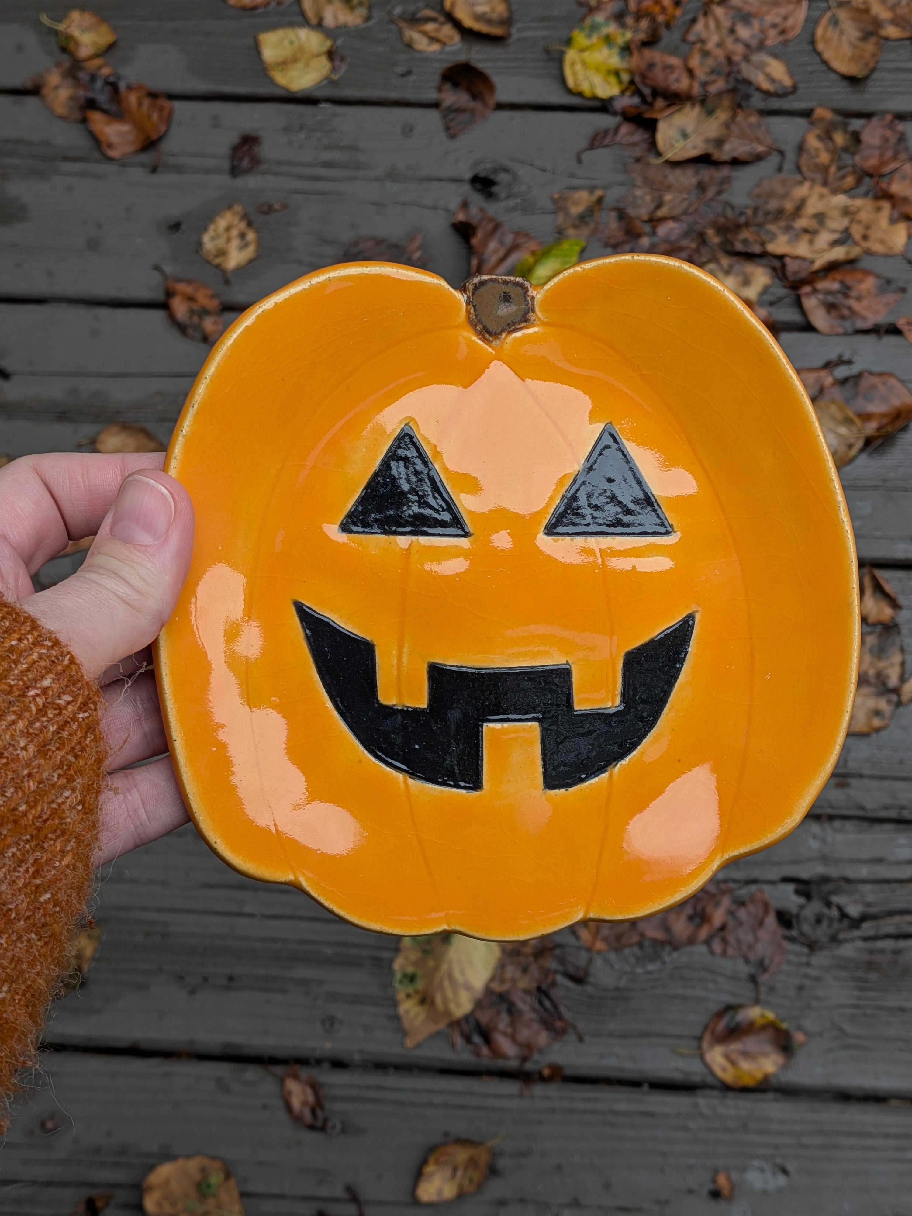 Jack-O-Lantern Spoon Rest 4