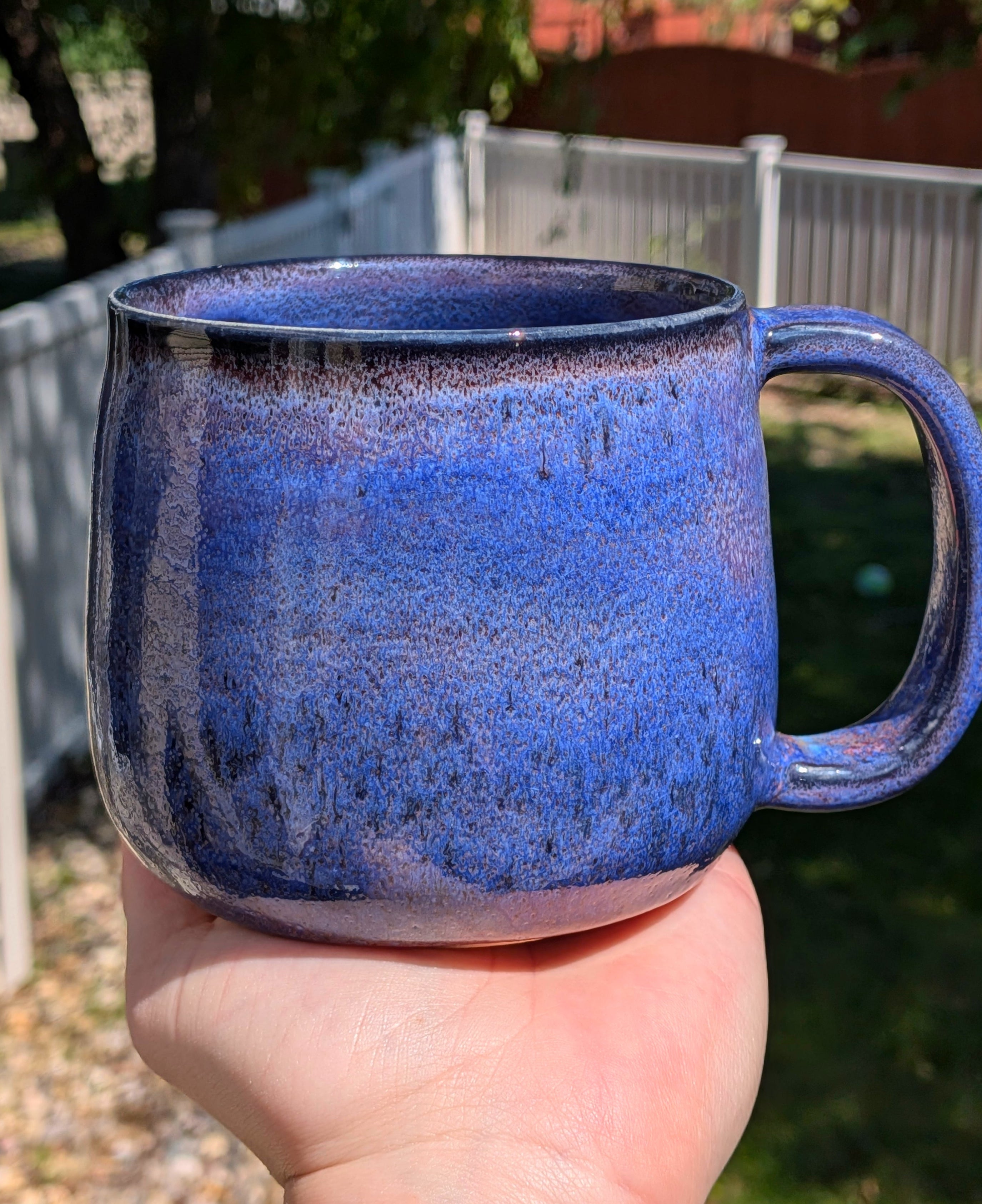 Vibrant Blue Mug 6