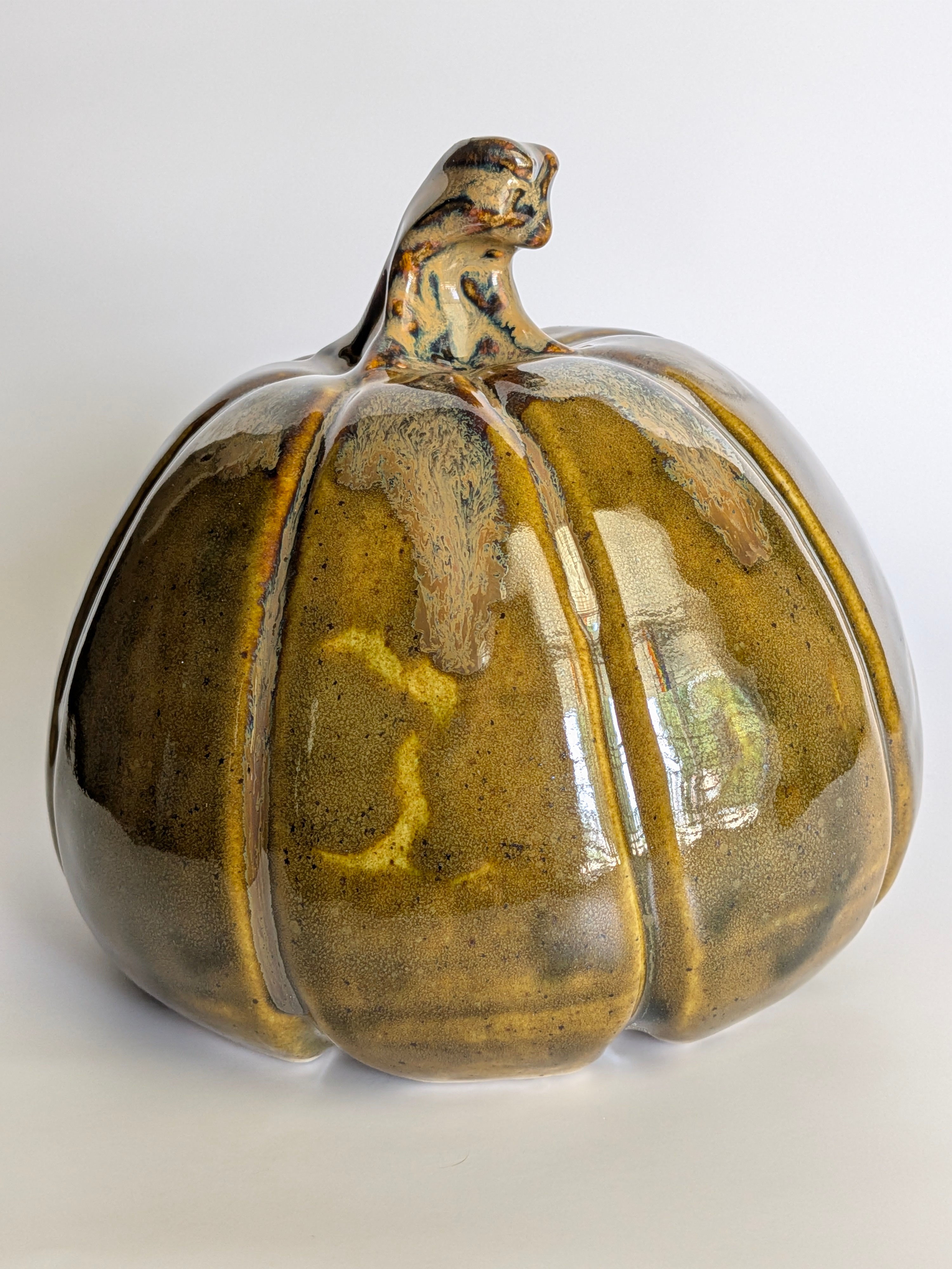 Large Dark Green Pumpkin