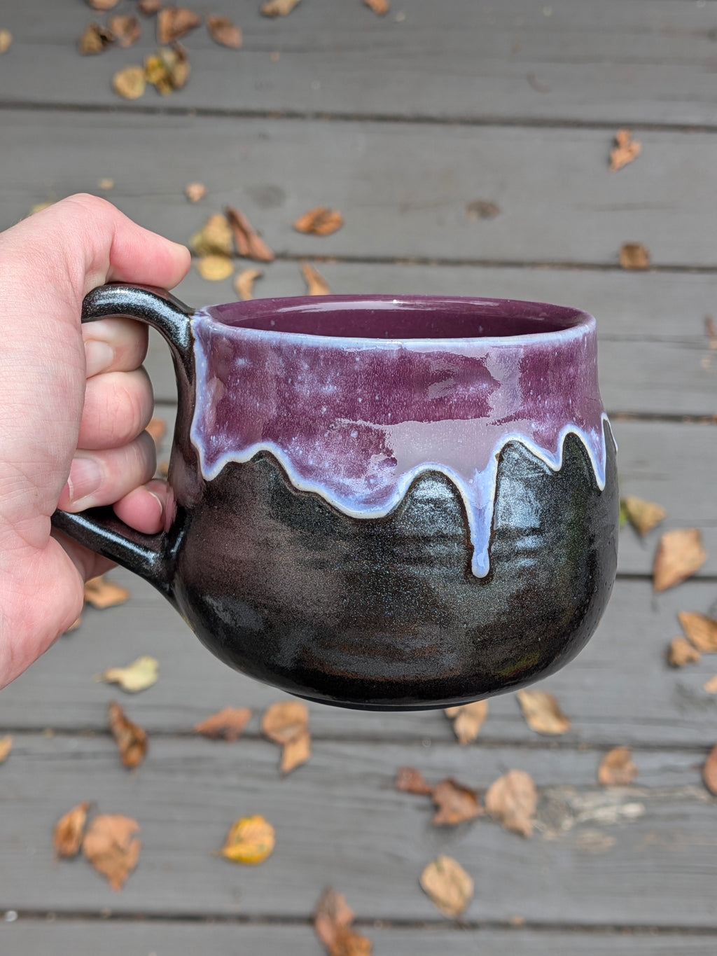 Purple Cauldron Mug 1
