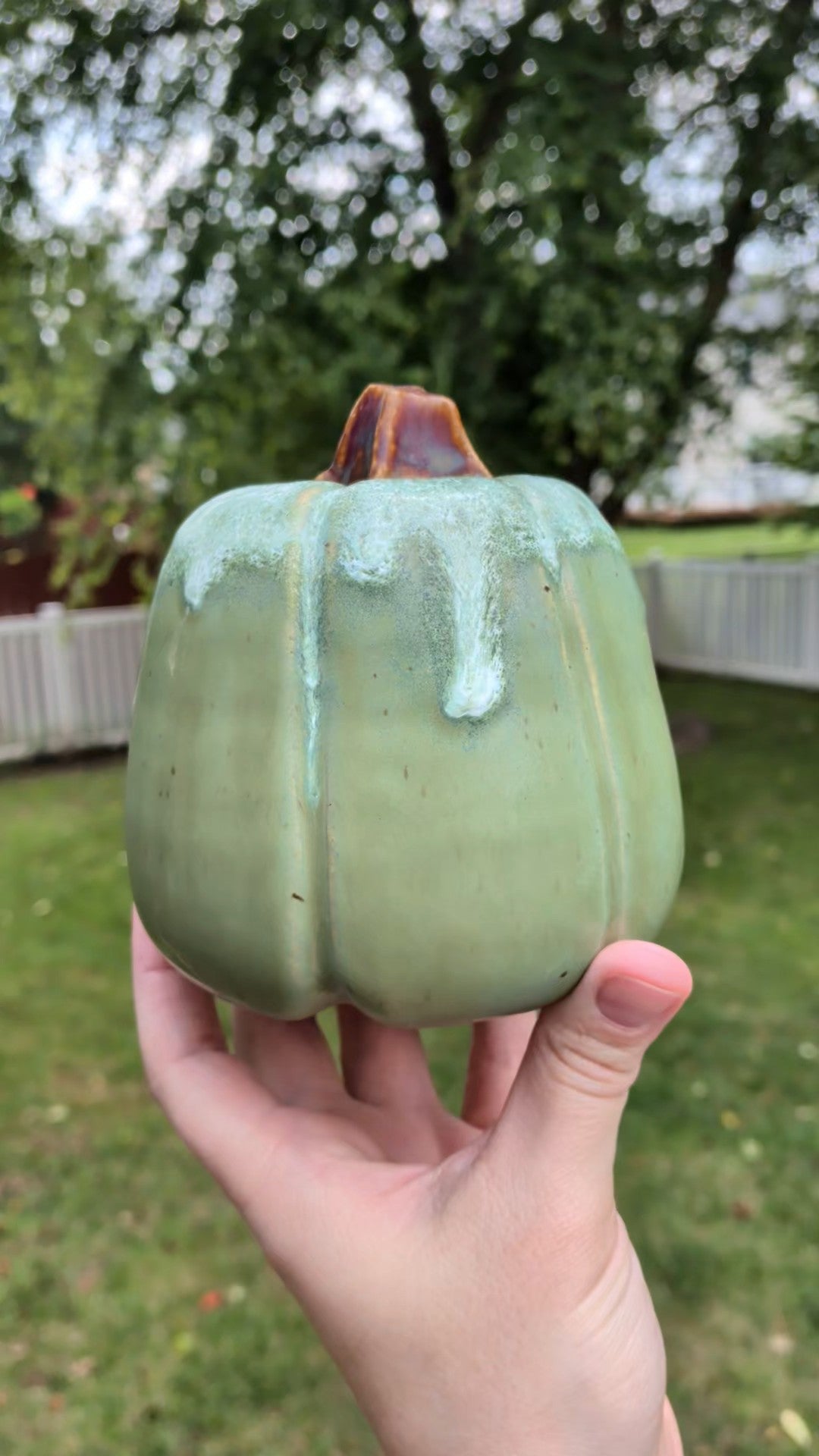 Large Light Green Pumpkin