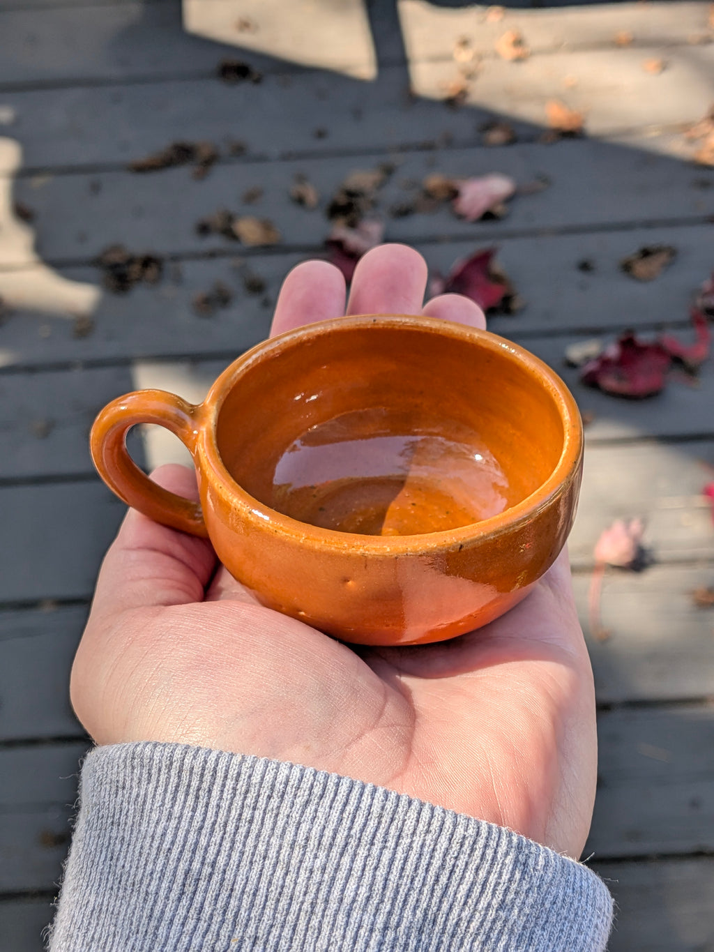 Tiny Pumpkin Orange Mug