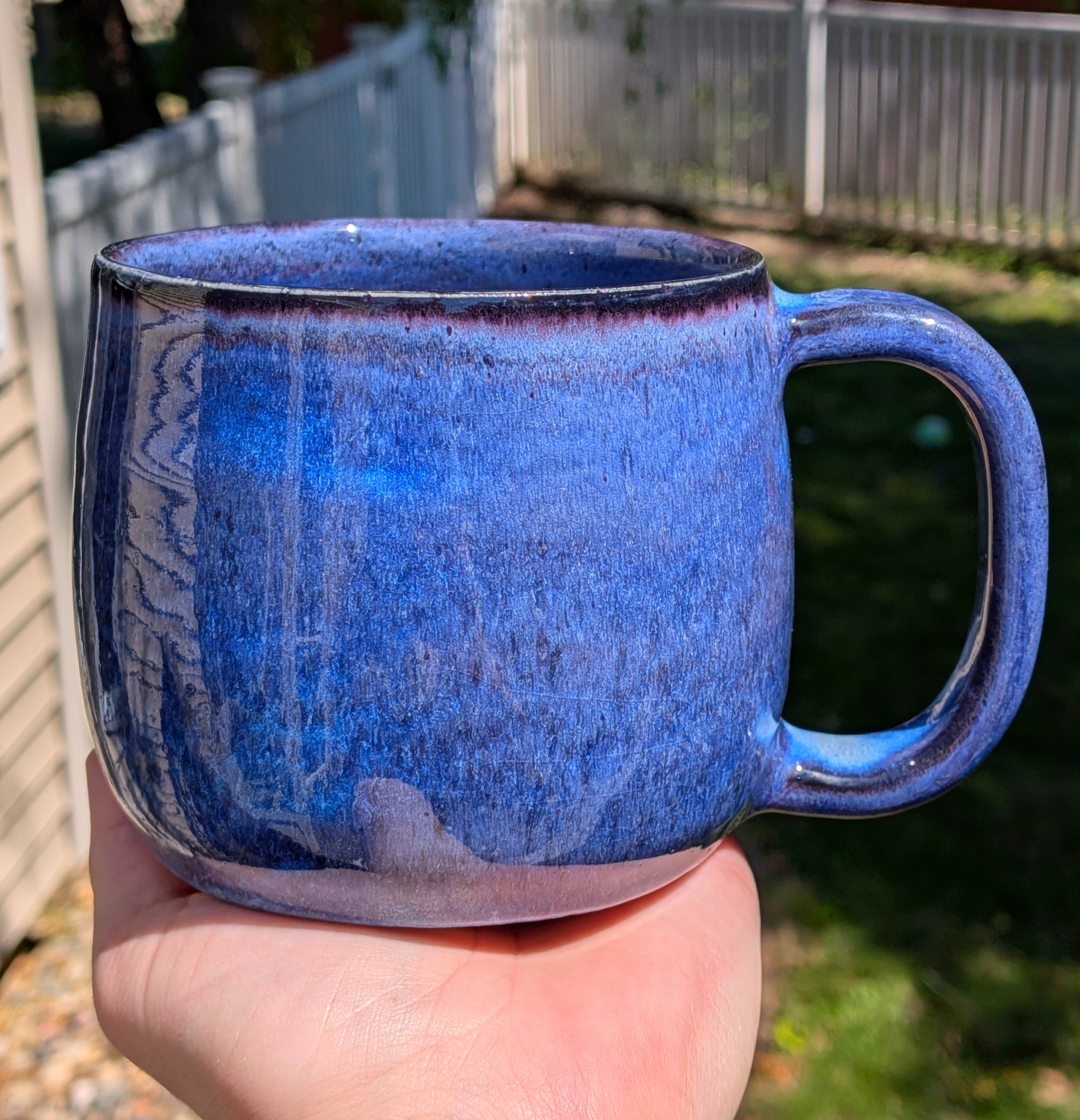 Vibrant Blue Mug 5